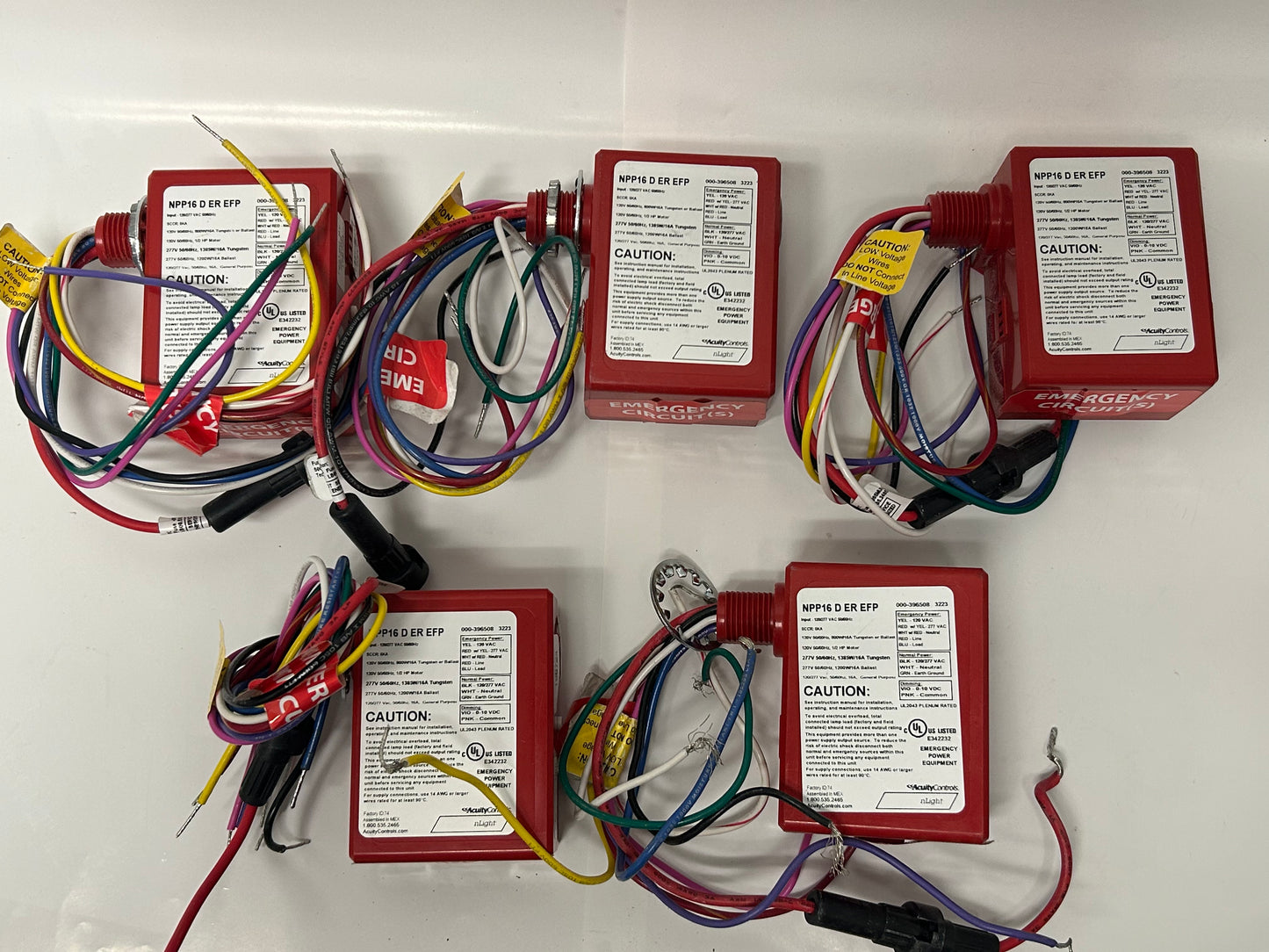 nLight Acuity NPP16-D-ER-EFP Controlled Dimming 265LYK 100/277V Used, NO BOX