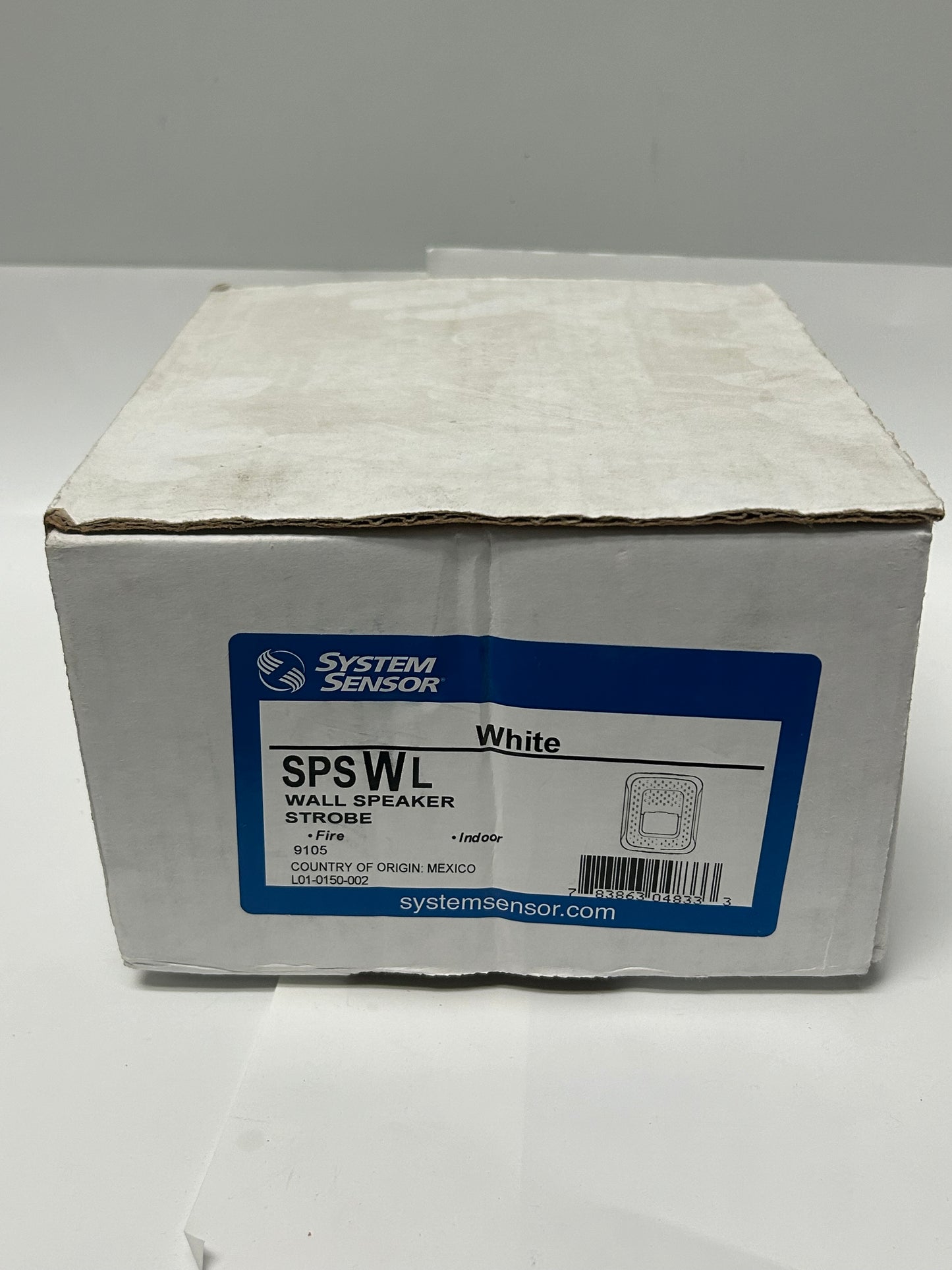 System Sensor SPSWL Wall Speaker Strobe Indoor