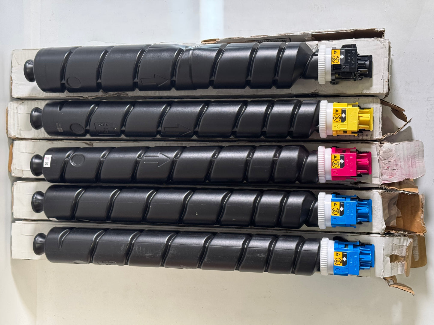 5 Open OEM Kyocera TASKalfa 5052ci,5053ci,6052ci,6053ci TK-8517 CCMYK Toners