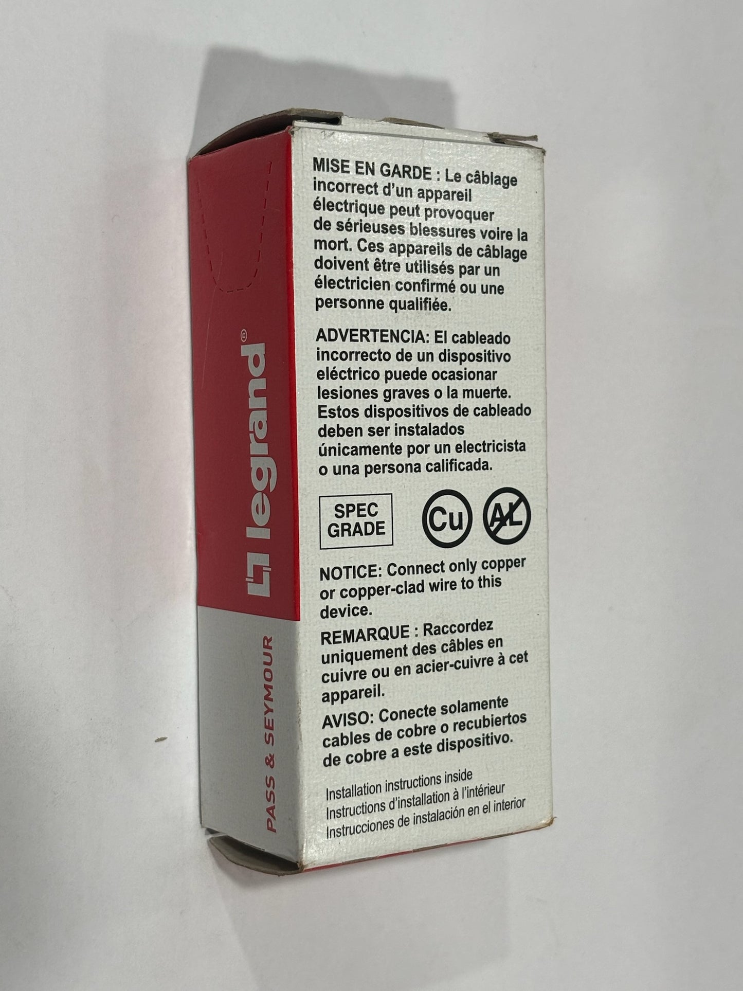 9 PC New Open Legrand IG5362 Isolated Ground Duplex Receptacle, 20A, 125V, Orange