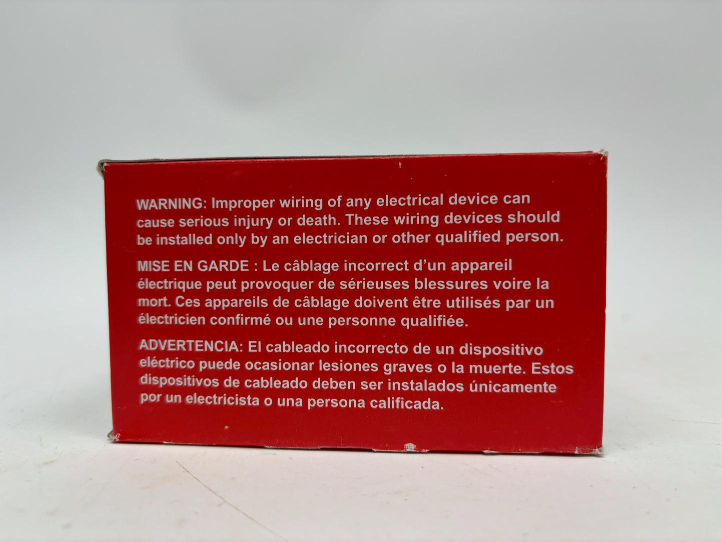New 10 PK Legrand TR26262CDW Tamper-Resistant Duplex Receptacle, 15A, 125V, White