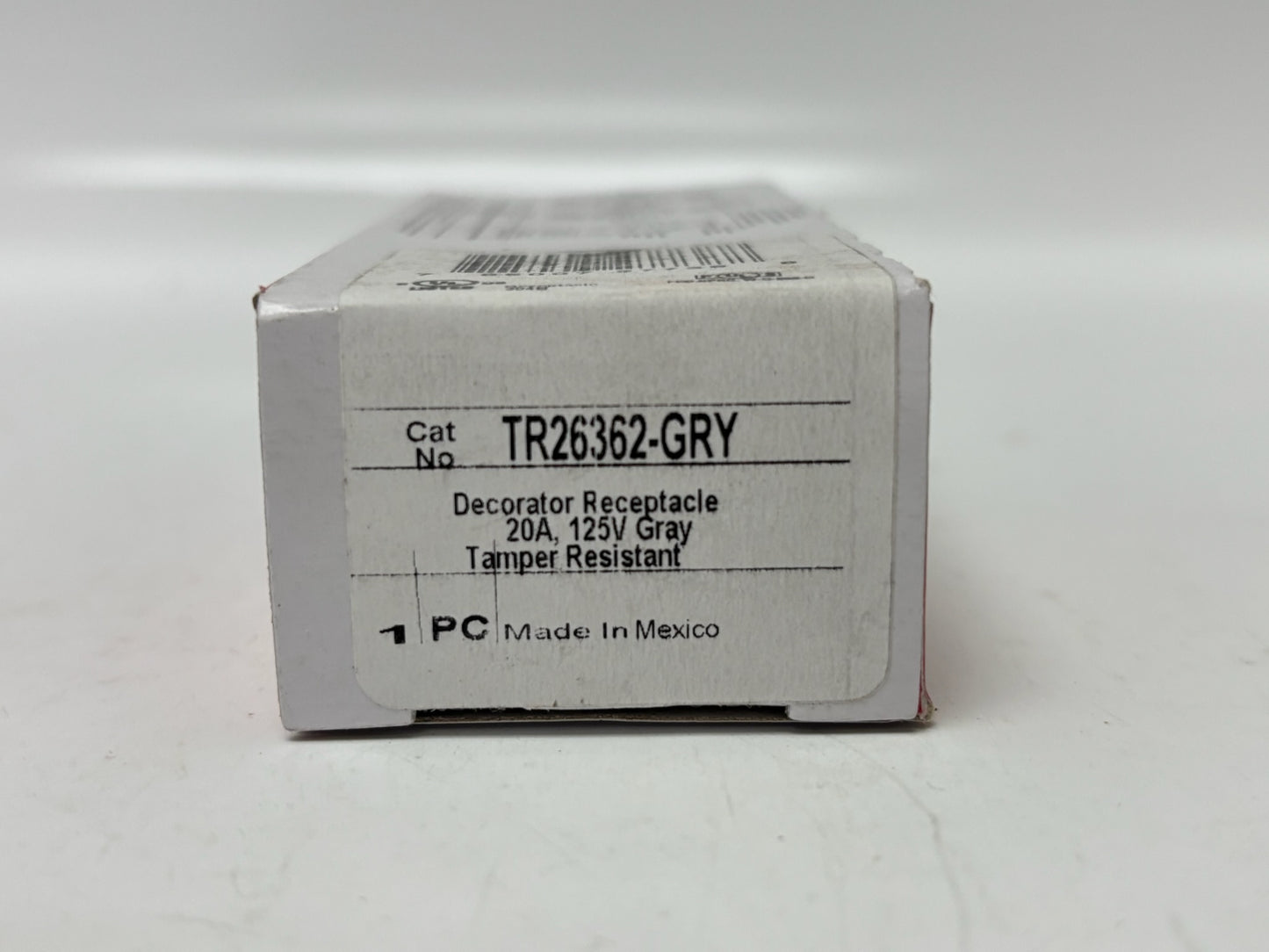 New 13 PK Legrand TR26362-GRY Tamper-Resistant Duplex Receptacle, 20A, 125V, Gray