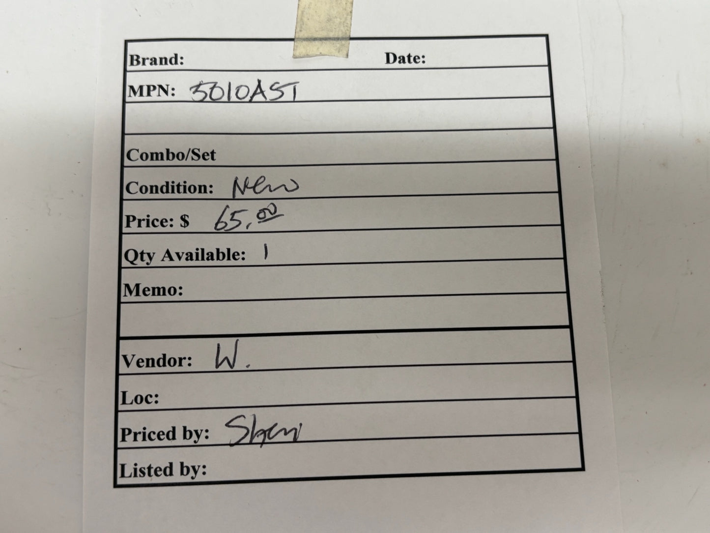 New 25 PC Arlington 5010AST SNAPIT Connector AC,MCI,HCF - 580/780 Zinc Die Cast
