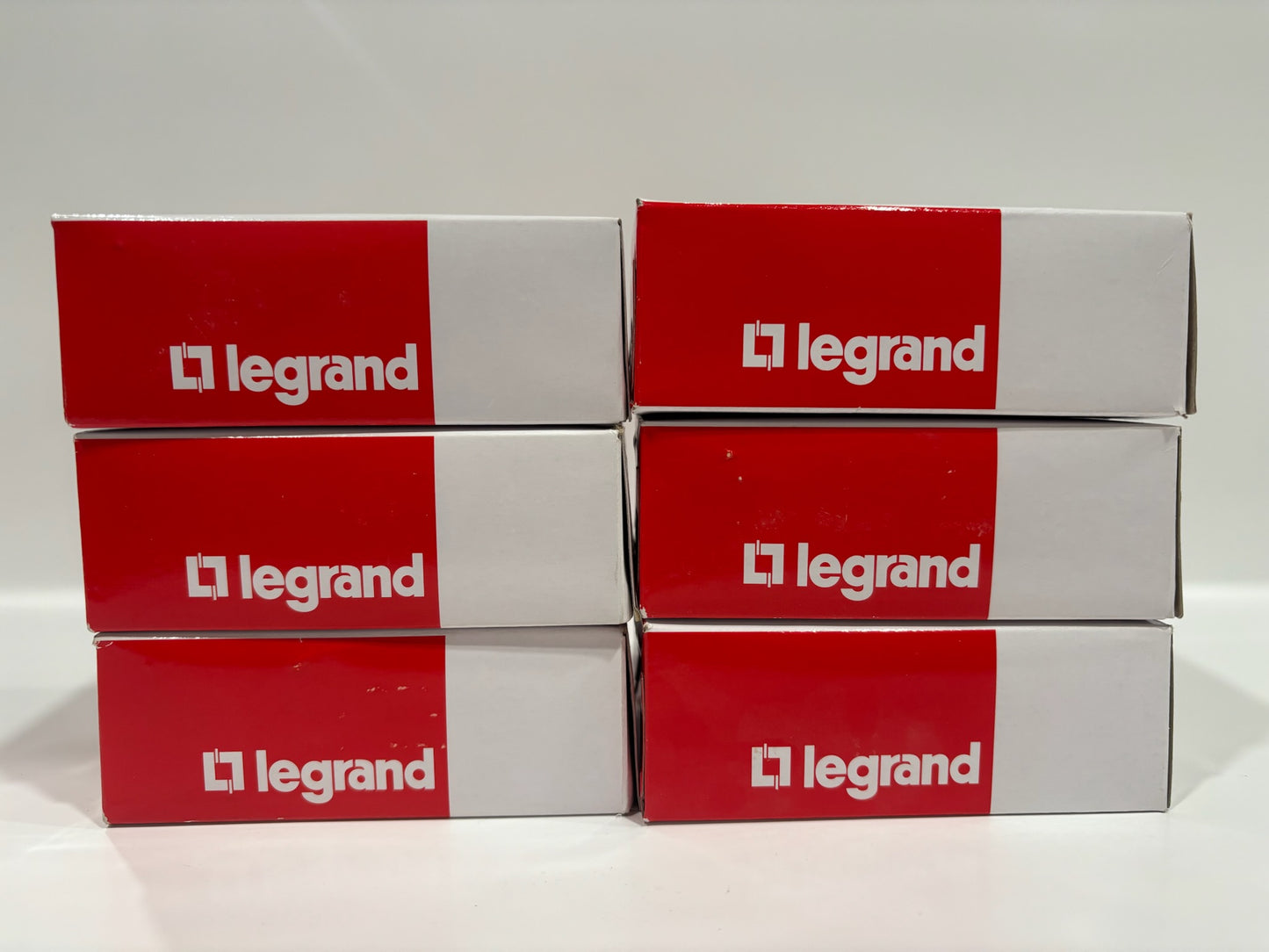 New 6 PC Legrand 1597TRGRY Gray 15A TR GFCI Outlet, Self-Test