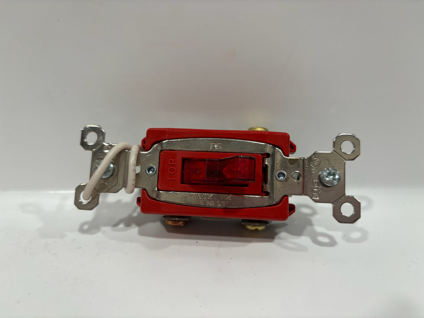 New Legrand PS20AC3-RPL7 20A 3-Way Toggle Switch, Red, Industrial Grade, 120/277V