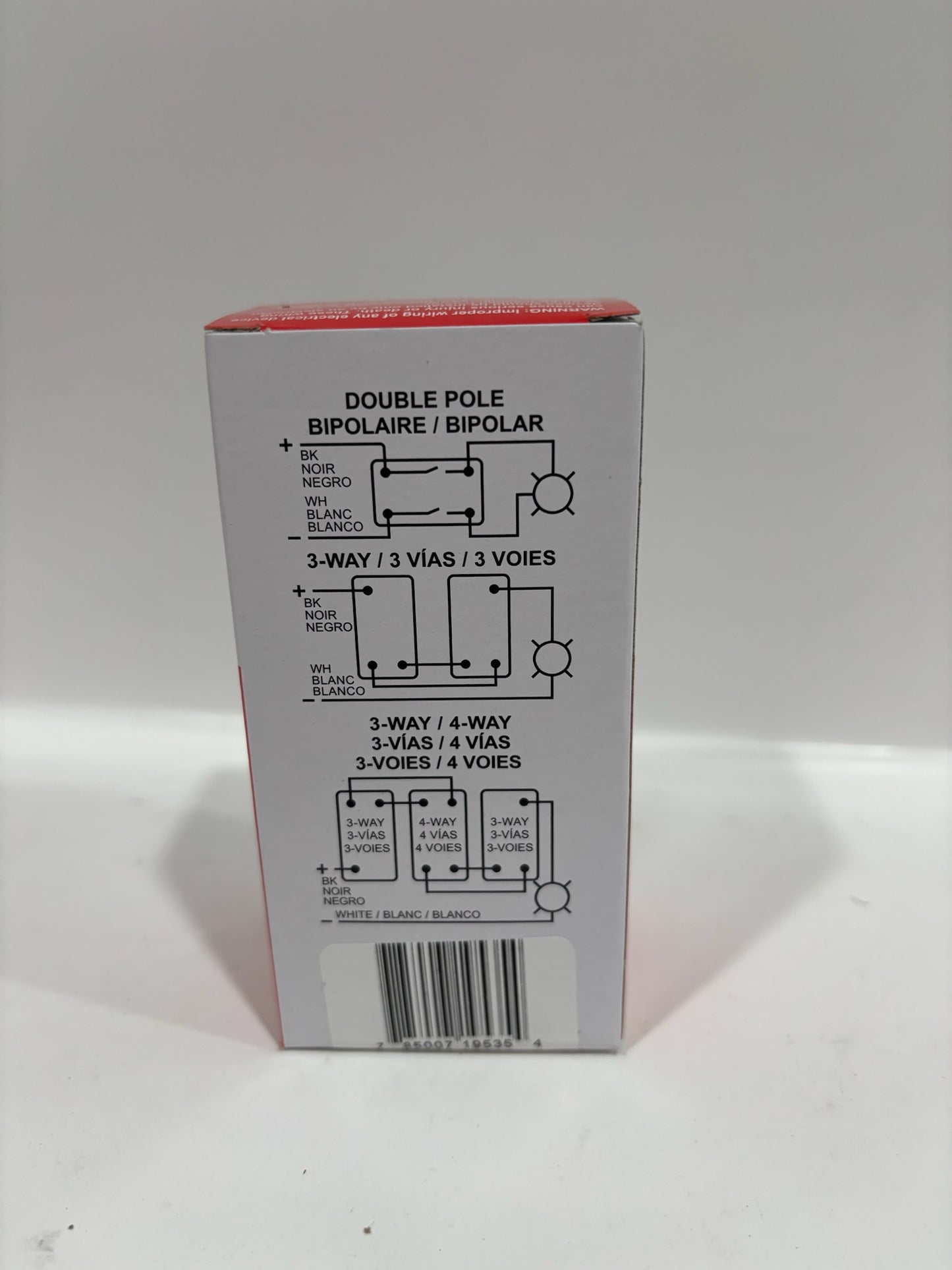 New 7 PC Legrand PS15AC1W Industrial Specification Grade Switch, White