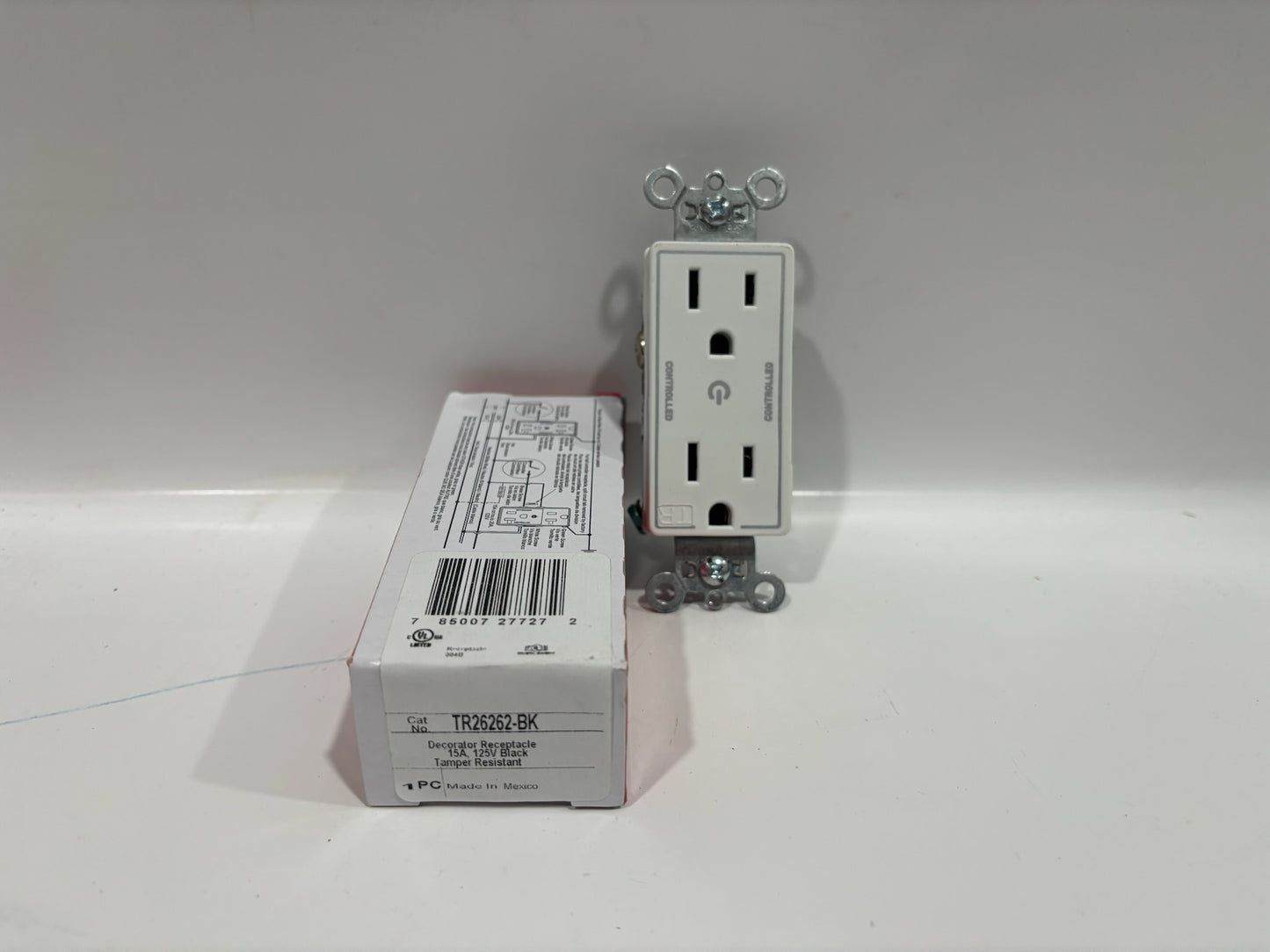 New 10 PK Legrand TR26262-BK TR Heavy Duty Receptacles, 15A, 125V, Black