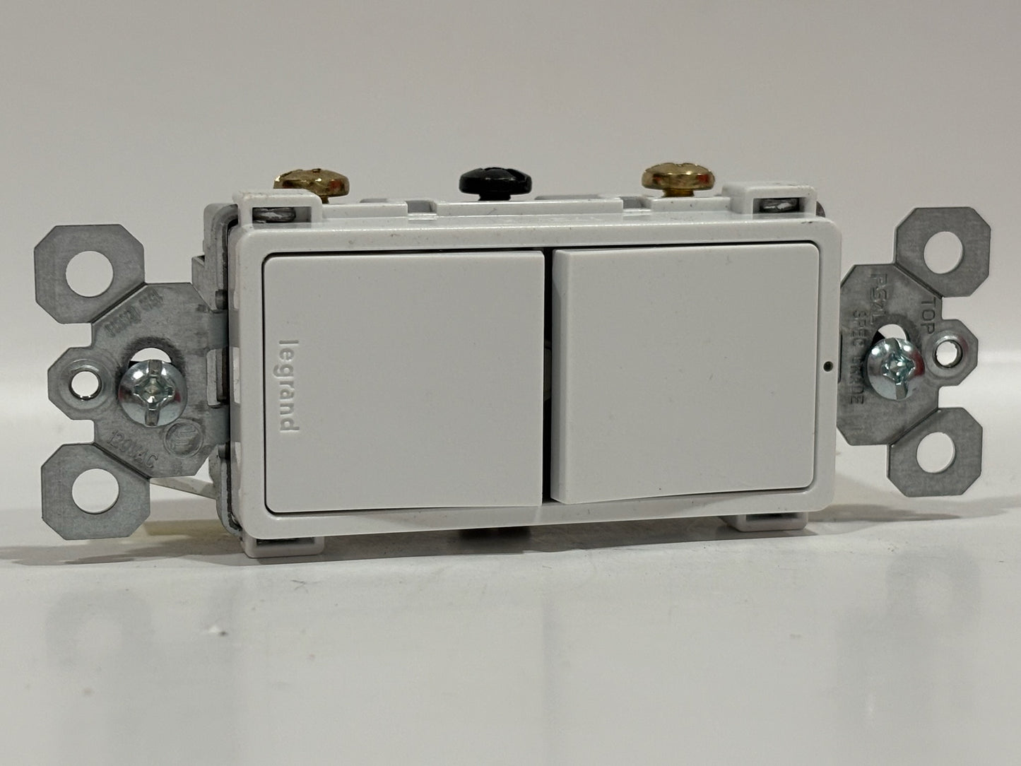 New 13PK Legrand RCD33W Two Single Pole/3-Way Switches, White