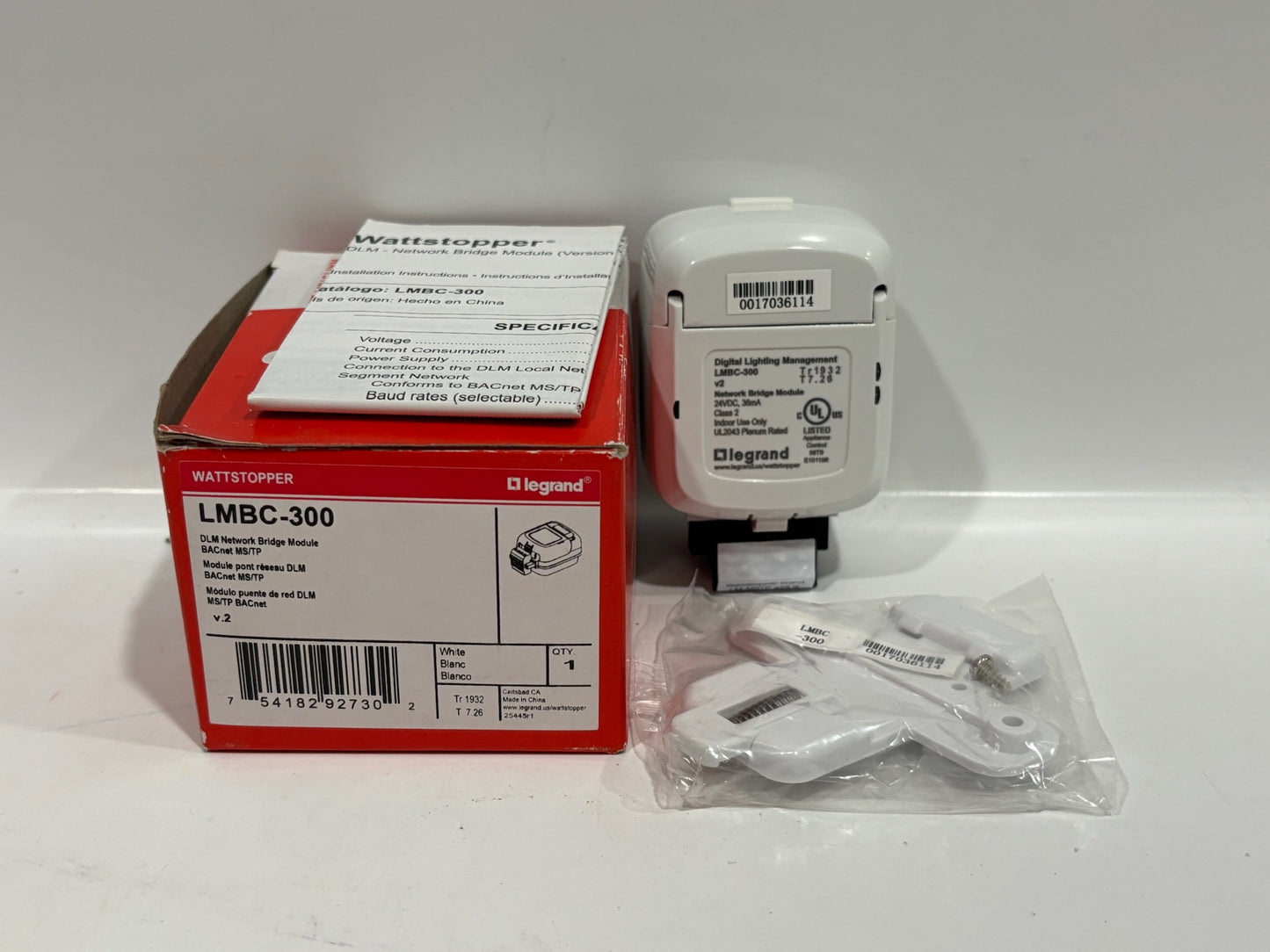 New Legrand WattStopper LMBC-300 DLM Network Bridge Module