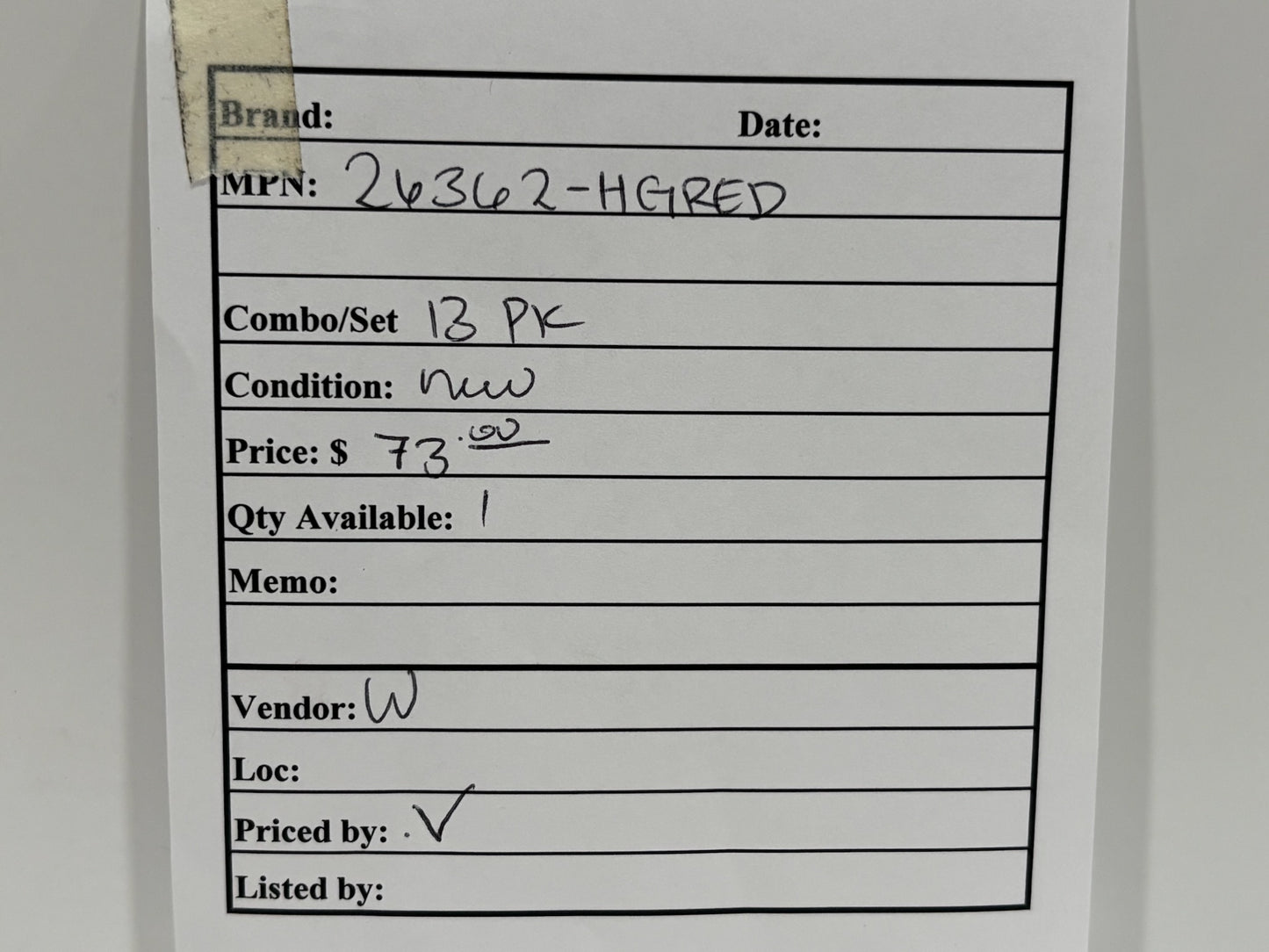New 13PK Legrand 26362-HGRED Duplex Receptacle 20A-125V