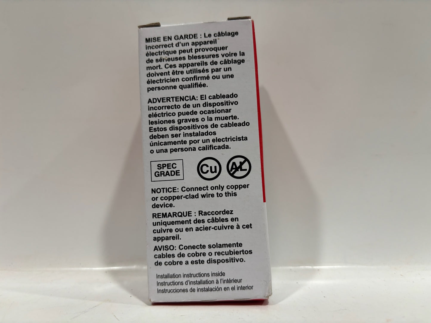 New 9PC Legrand TR8300H-RED Hospital Grade Receptacle 20A-125V