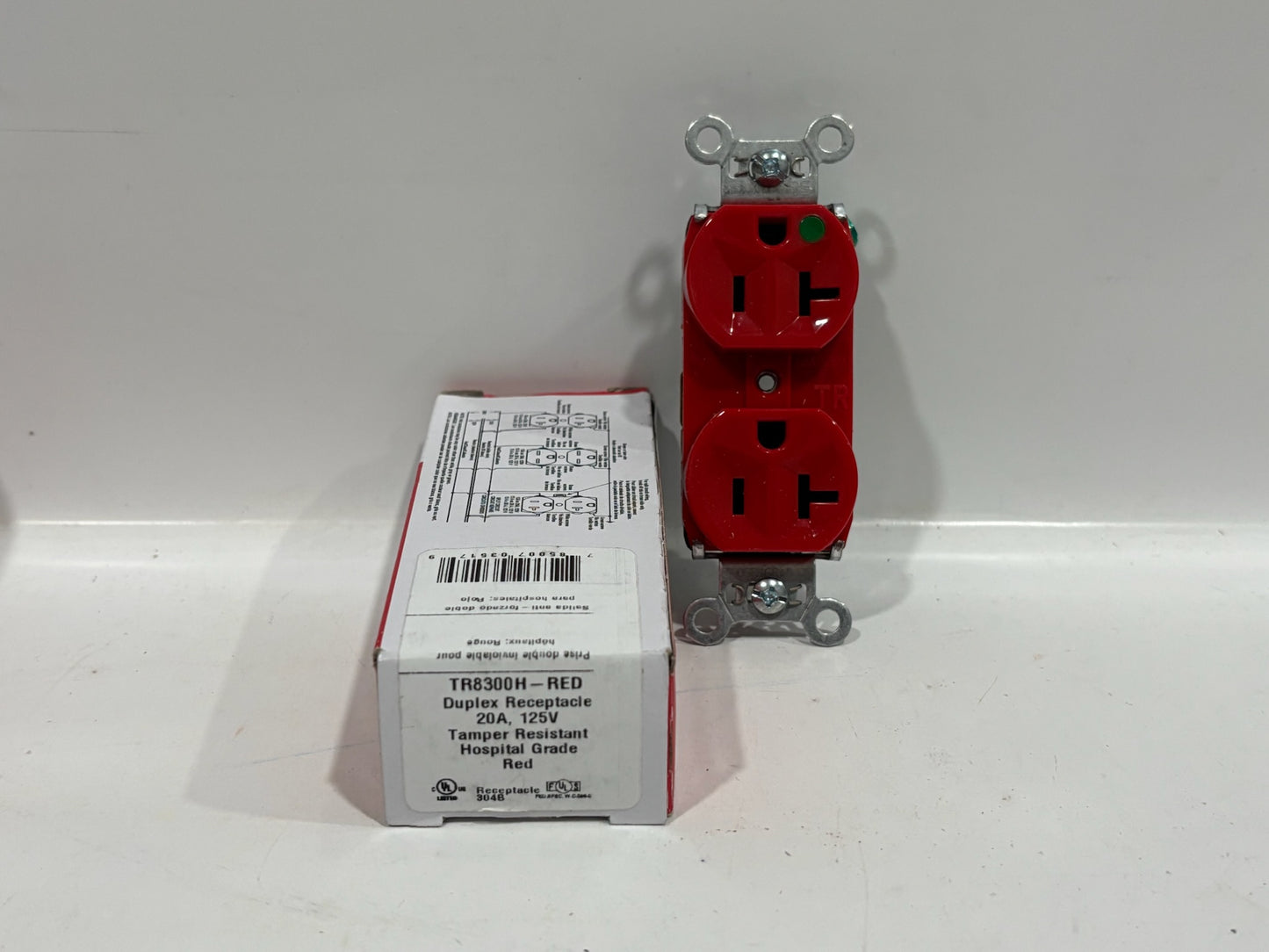 New 9PC Legrand TR8300H-RED Hospital Grade Receptacle 20A-125V
