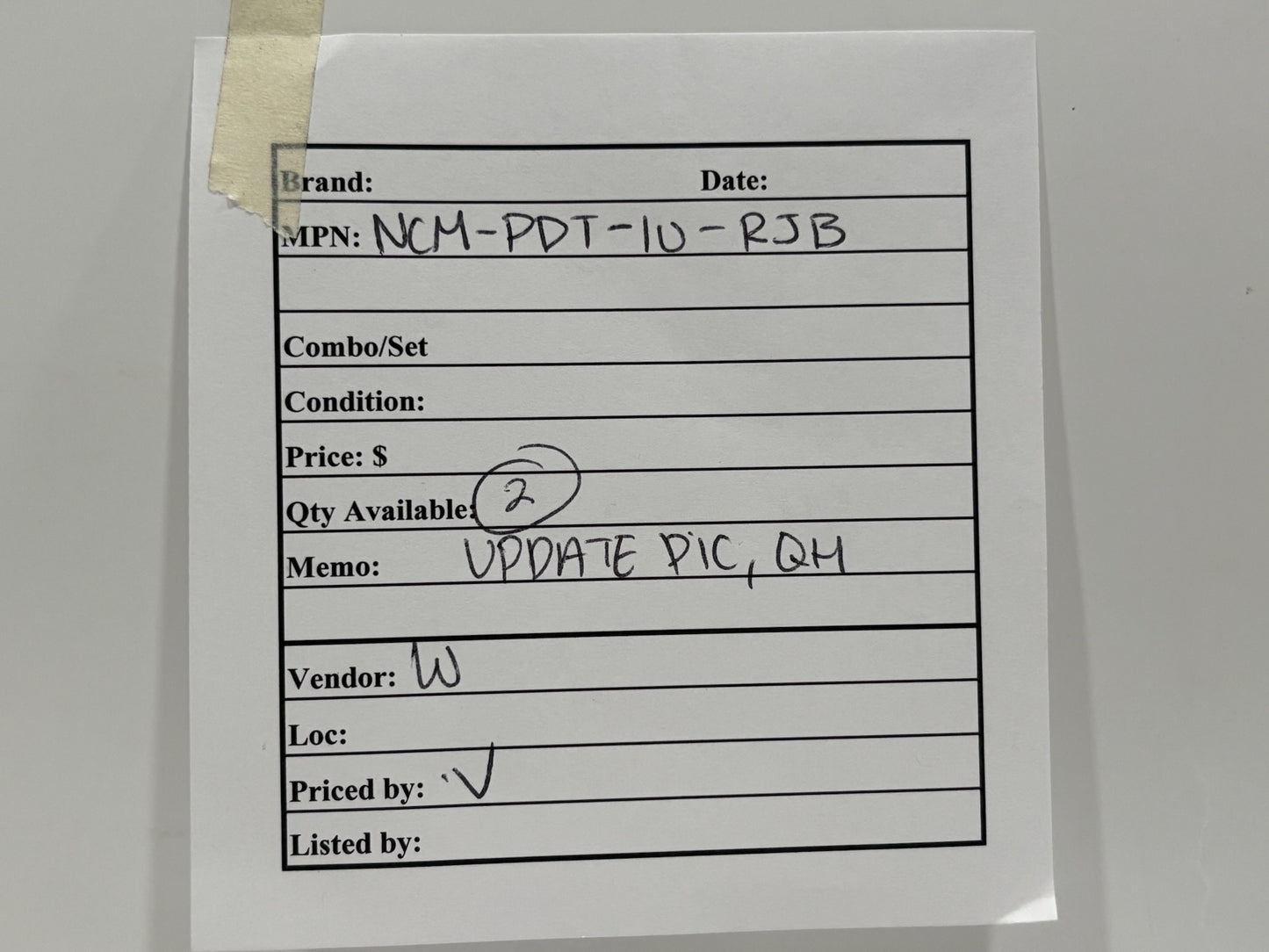 Acuity NCM-PDT-10 RJB Sensorswitch Occupancy Sensor Class 2 Input 24V Max 4 mA