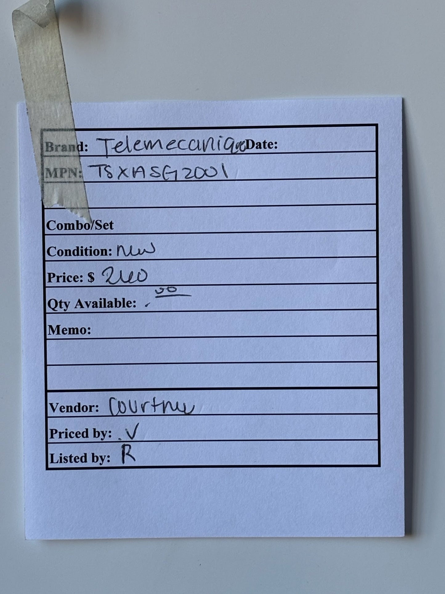 Telemecanique TSXASG2001 Automation Module Control For Control Systems