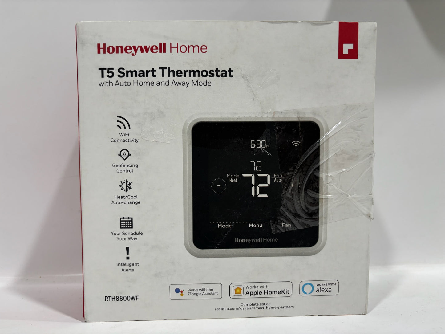 Refurbished HoneyWell T5 Smart Thermostat w/ Home & away Mode