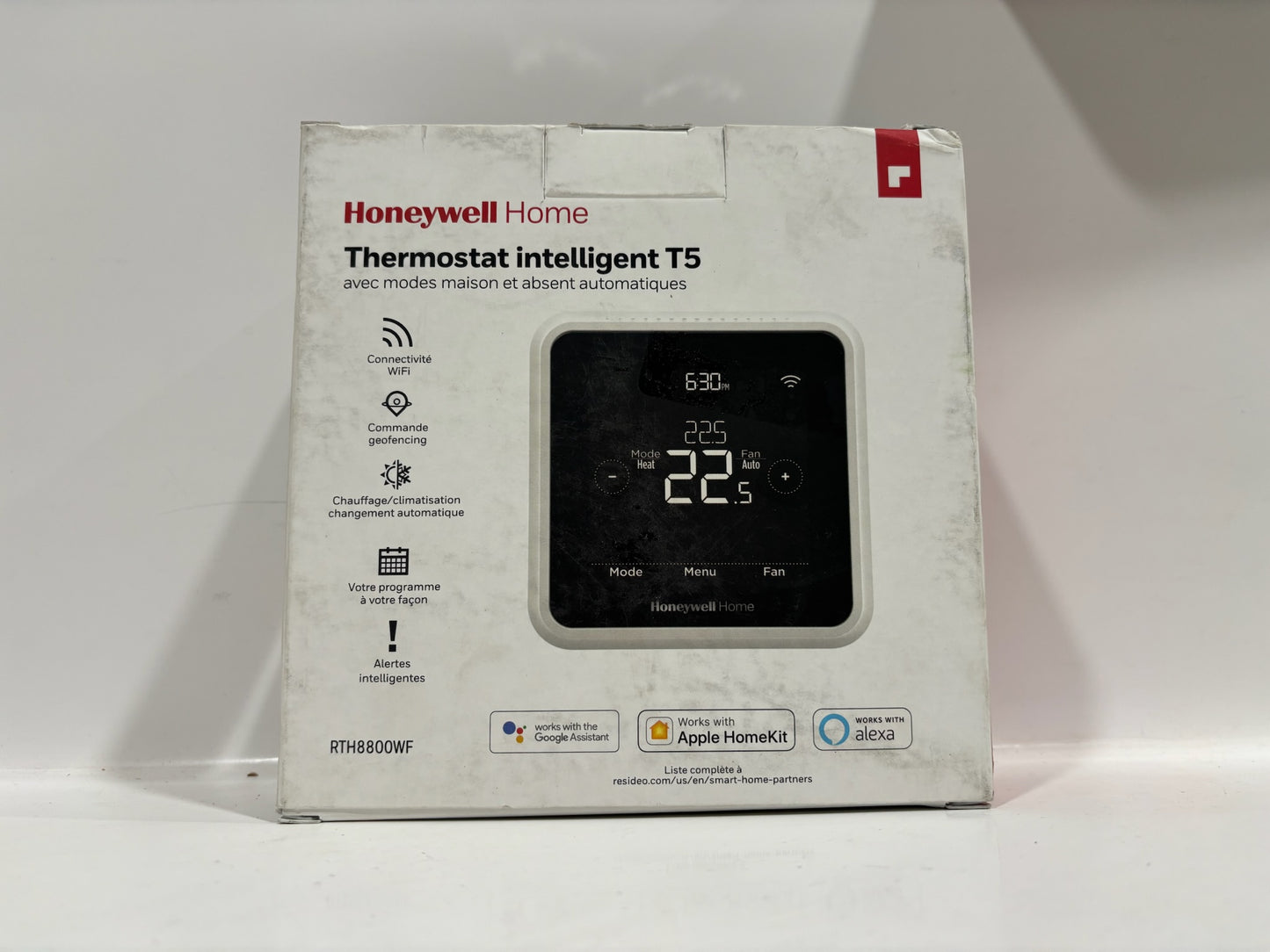 Refurbished HoneyWell T5 Smart Thermostat w/ Home & away Mode