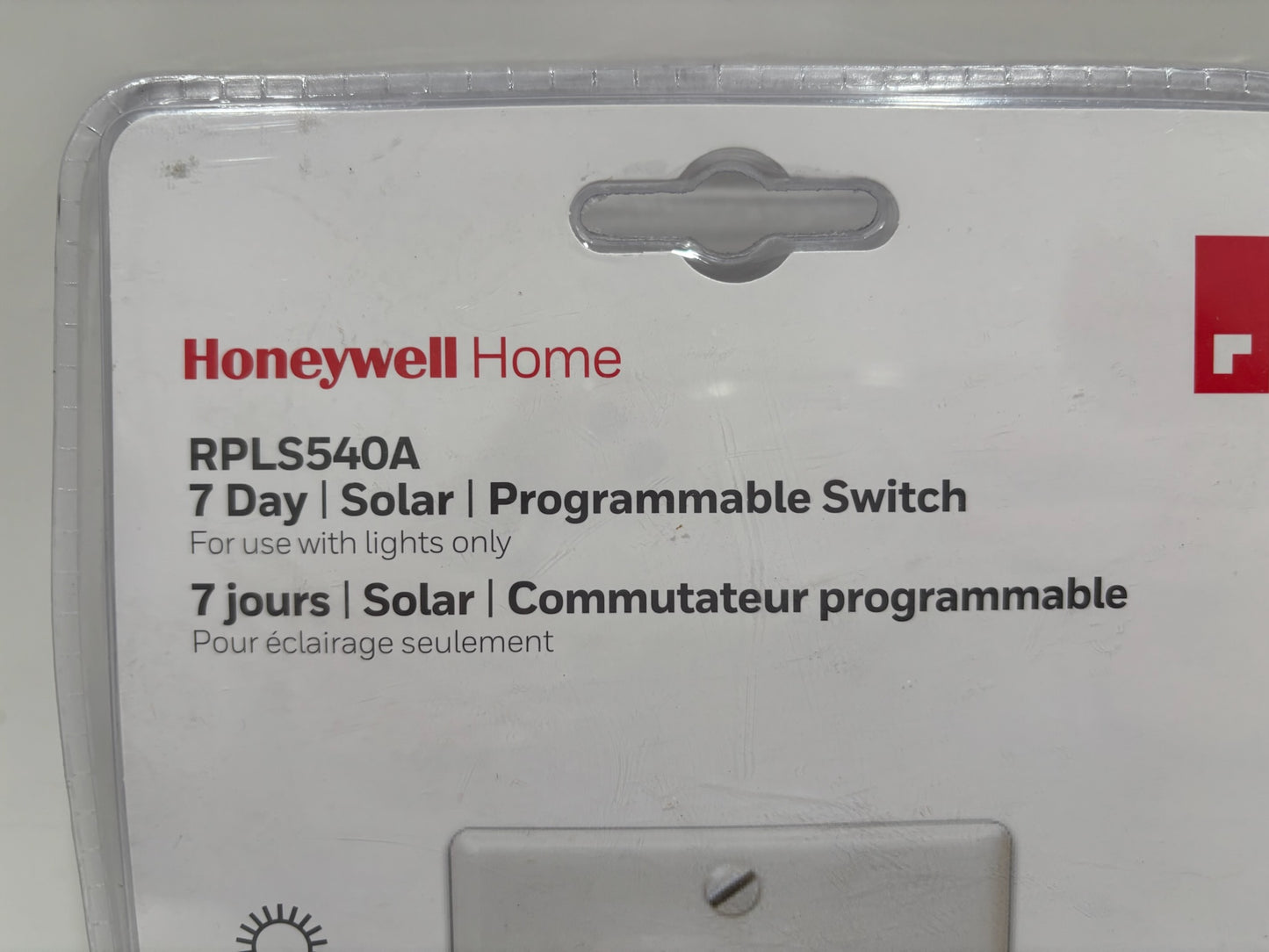New 3Pk HoneyWell RPLS540A 7-Day Programmable Switch