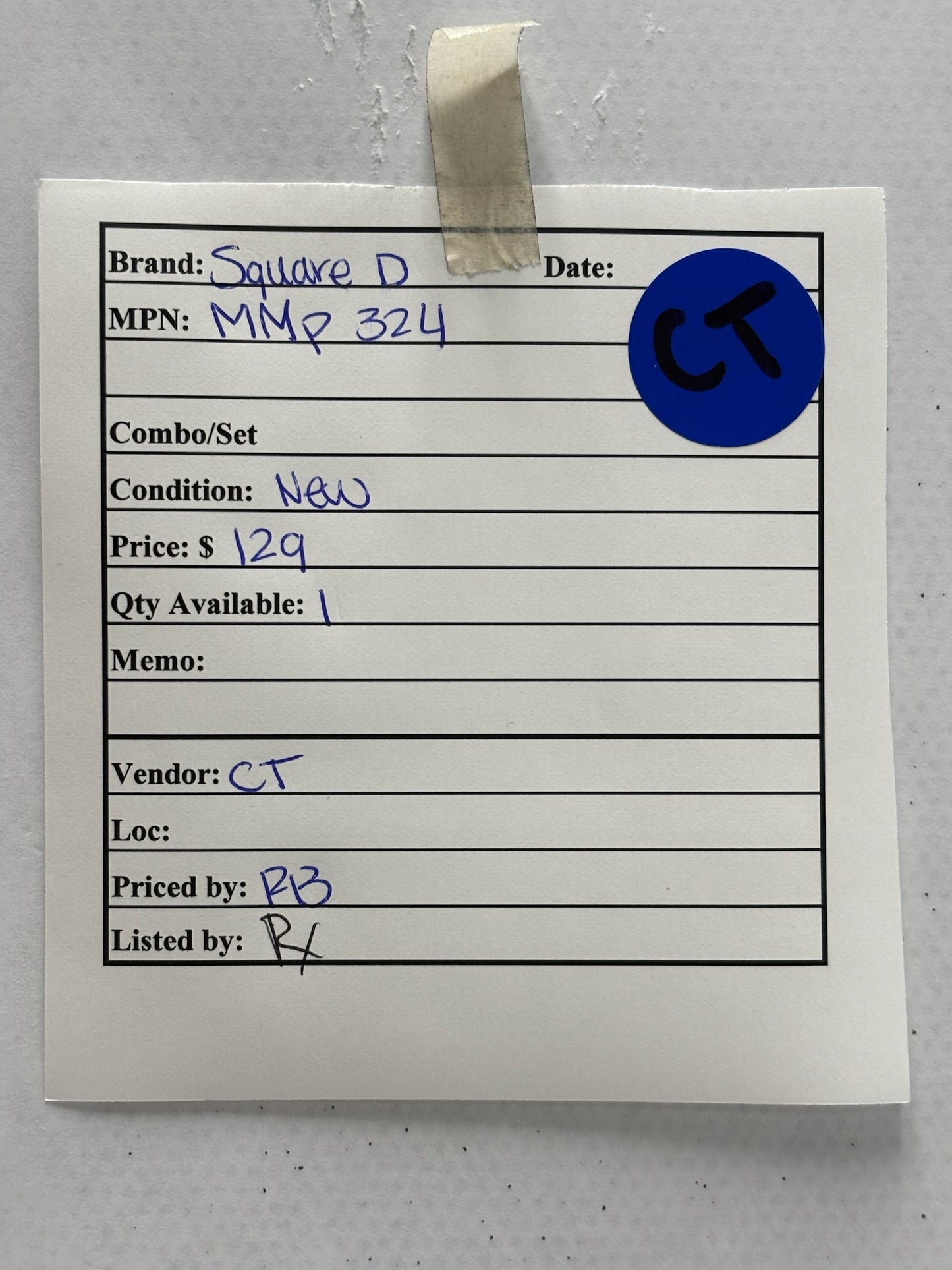 Square D MMP324 Universal Multimeter Panel Meter AC/DC Voltage & Current