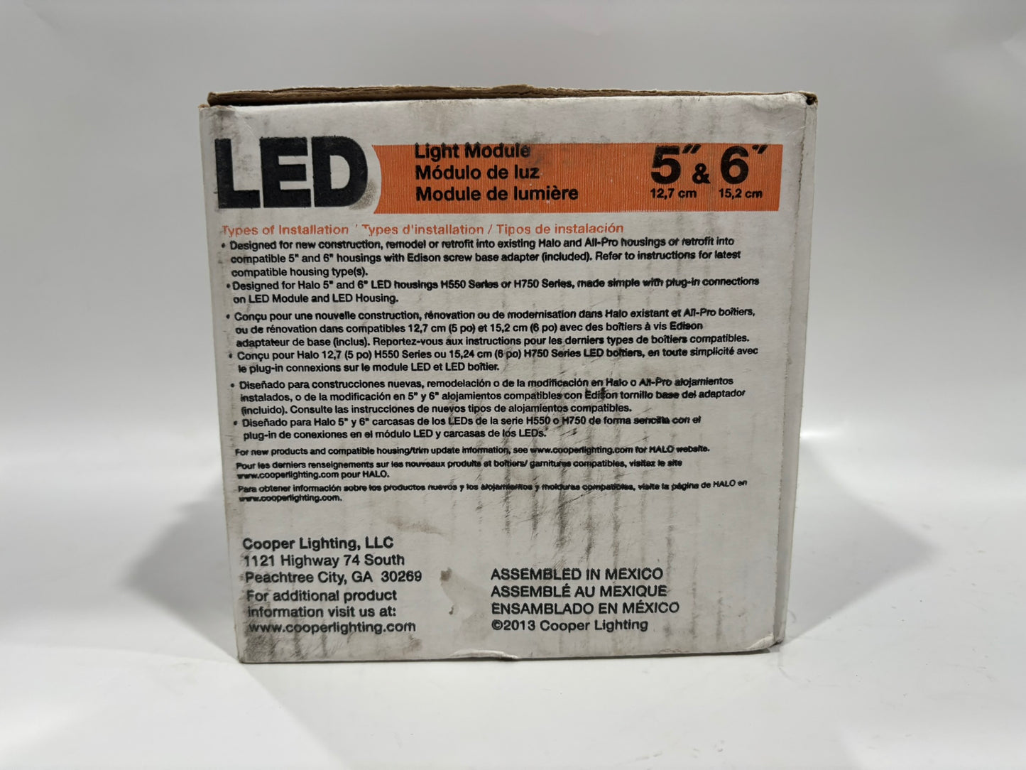 New HALO ML5612930 LED Light Module 120-277V, 17.5W