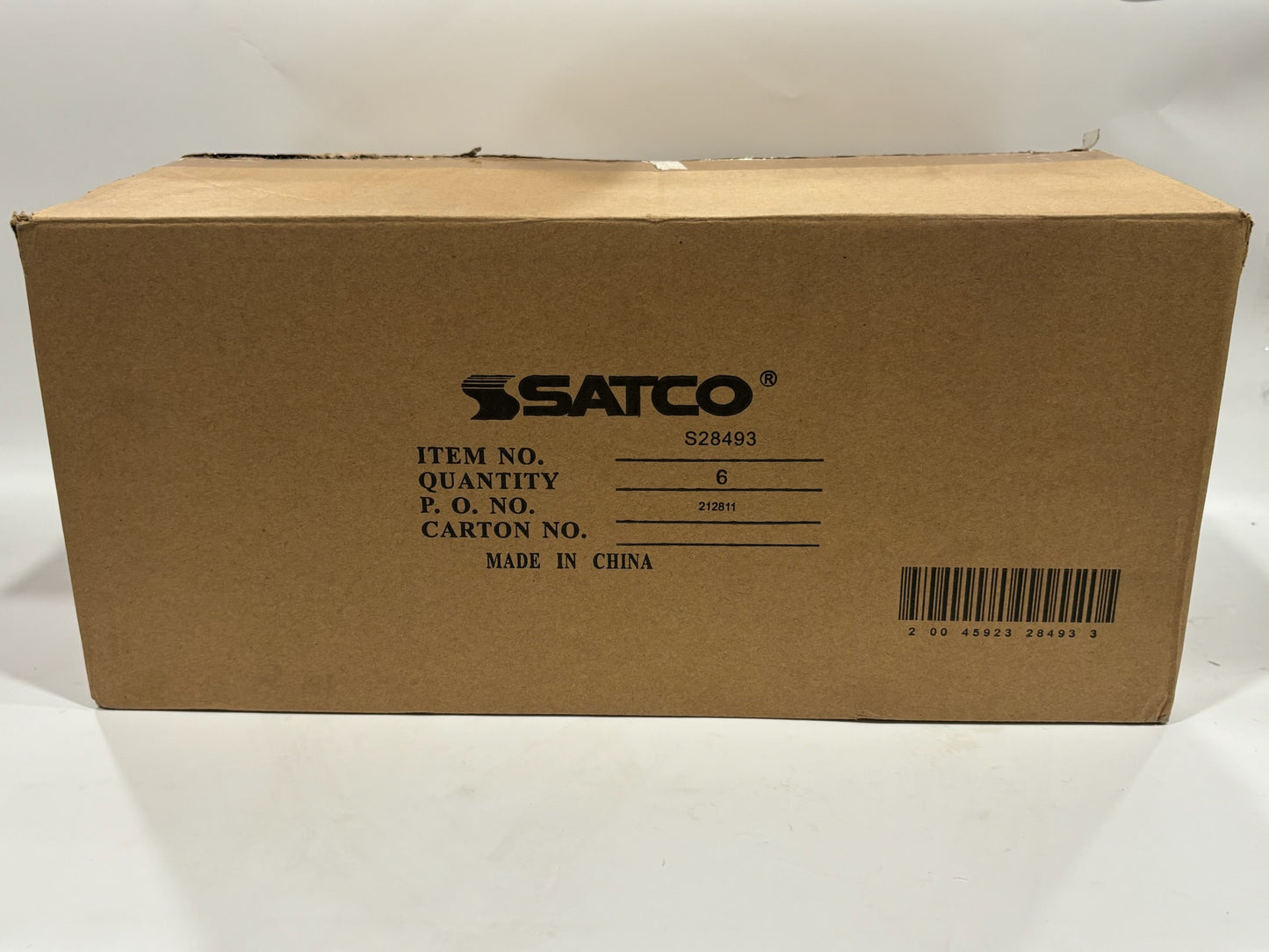 New 6PK SatCo S28493 Dimmable 13W LED Reflector 85W Medium Base