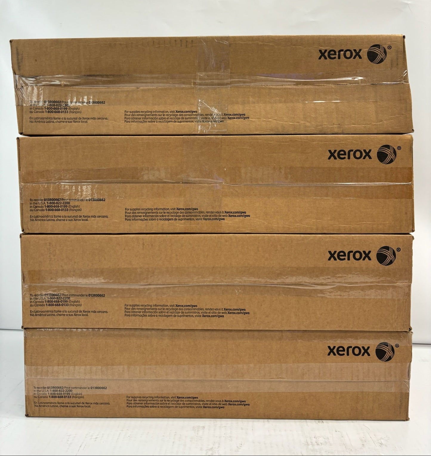 4 Genuine Xerox 7545,7830,7855i Altalink C8030,C8070 Drum Cartridges 013R00662