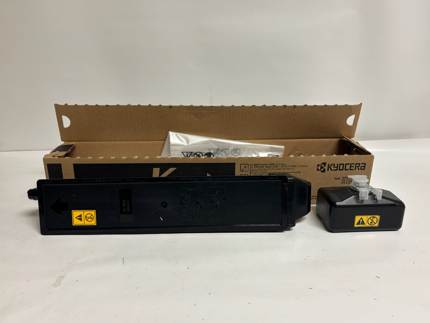 7 Genuine Kyocera TASKalfa 205cv FS-C8520MFP MMYYKKK Toners TK-897, TK897
