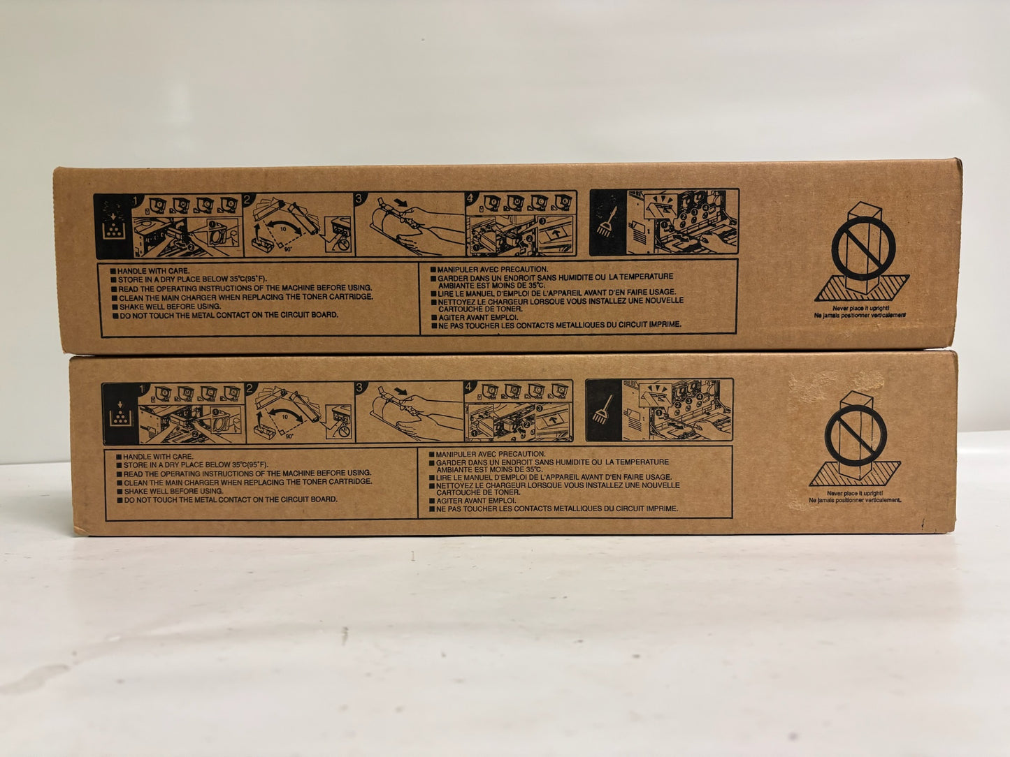 2 New OEM Toshiba E Studio 2515AC,3015AC Magenta & Black Toners T-FC415U