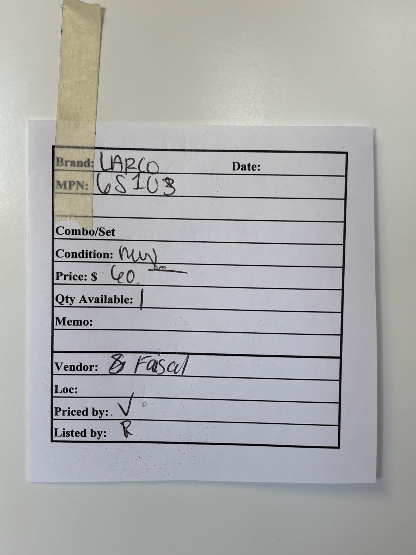 Larco 6S103 Heavy‑Duty Commercial Entry Push Plate Switch Stainless Steel