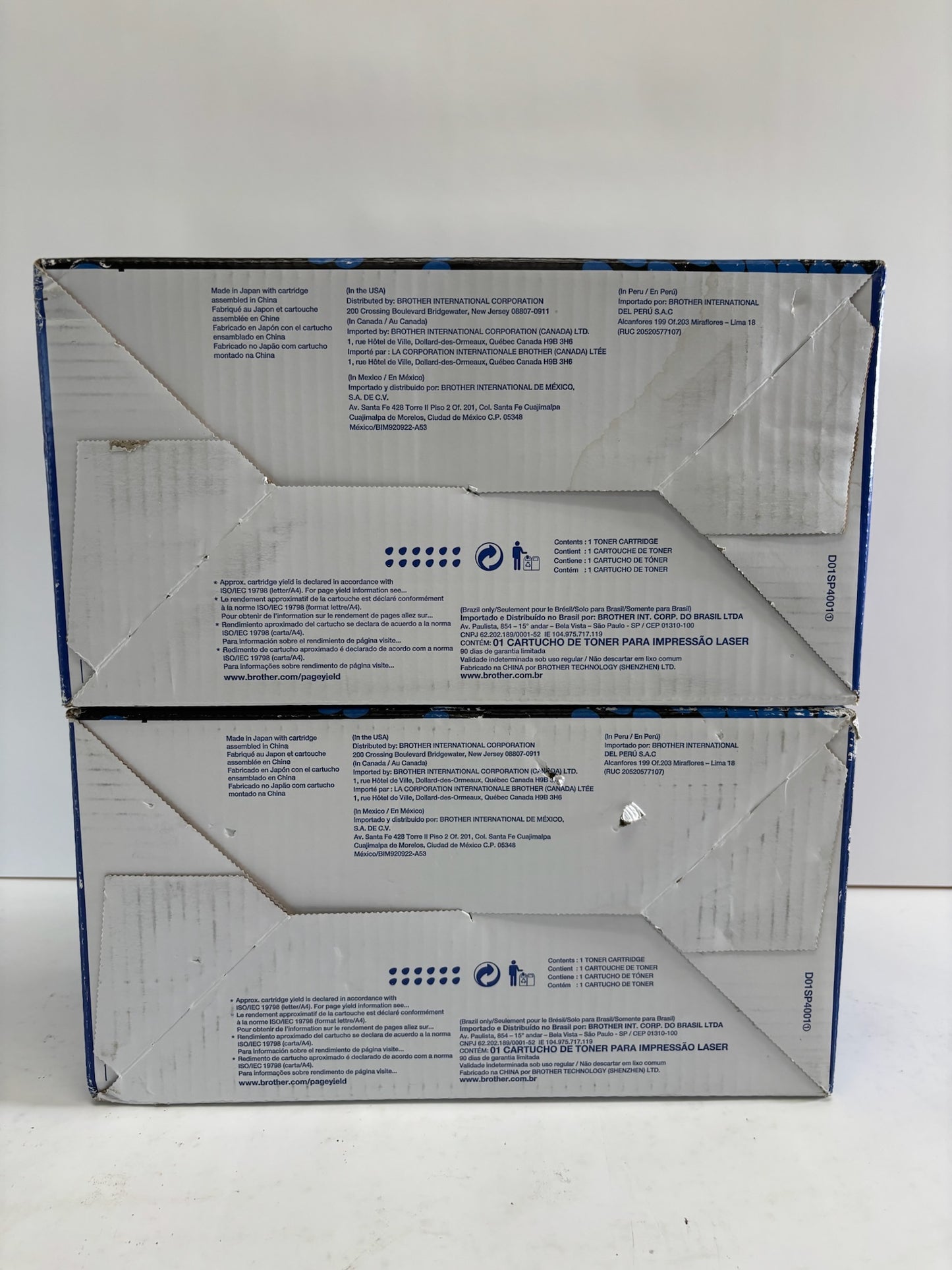 2 New Genuine Brother HL-L8360CDW, 9310CDW Mag & Yellow Toners TN436M, TN436Y