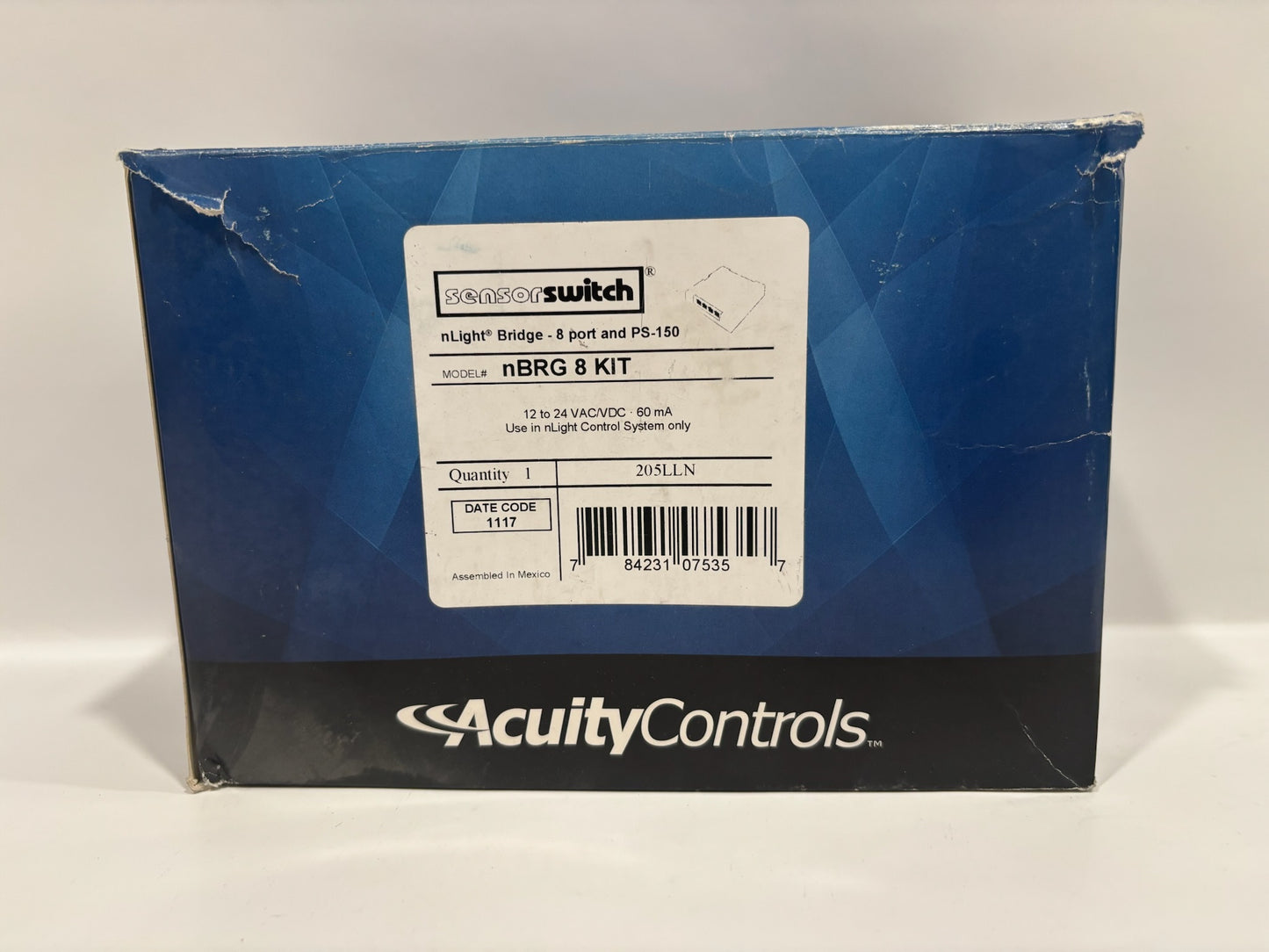 Acuity nBRG-8-KIT 8 port and PS-150 Power Supply - Sensor Switch