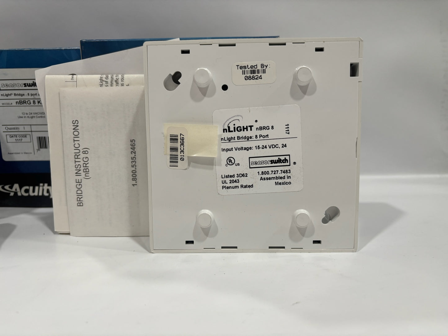 Acuity nBRG-8-KIT 8 port and PS-150 Power Supply - Sensor Switch