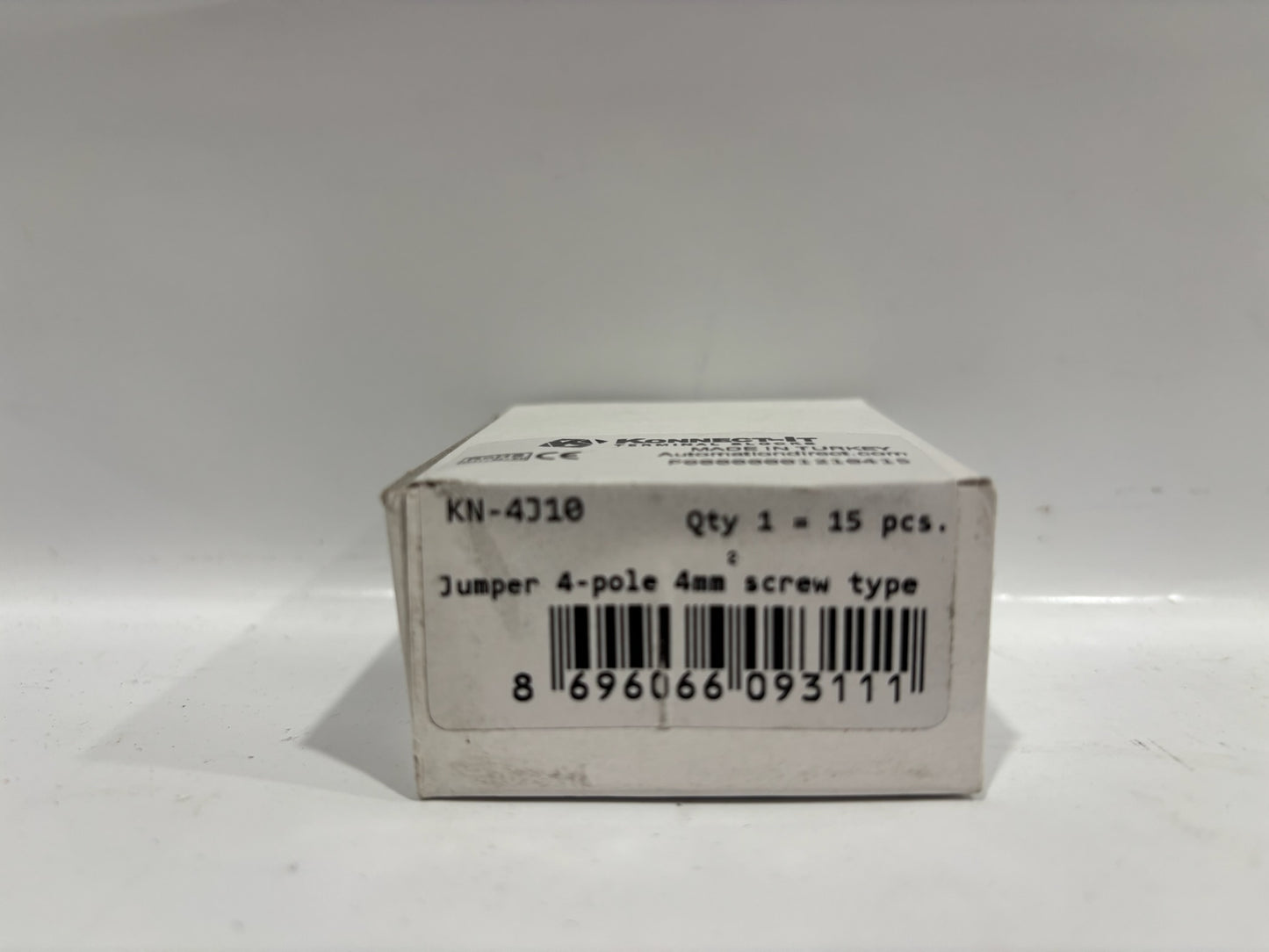 90 PC Konnect-It KN-4j10 Jumper 4-Pole 4mm screw type 32A, 750V