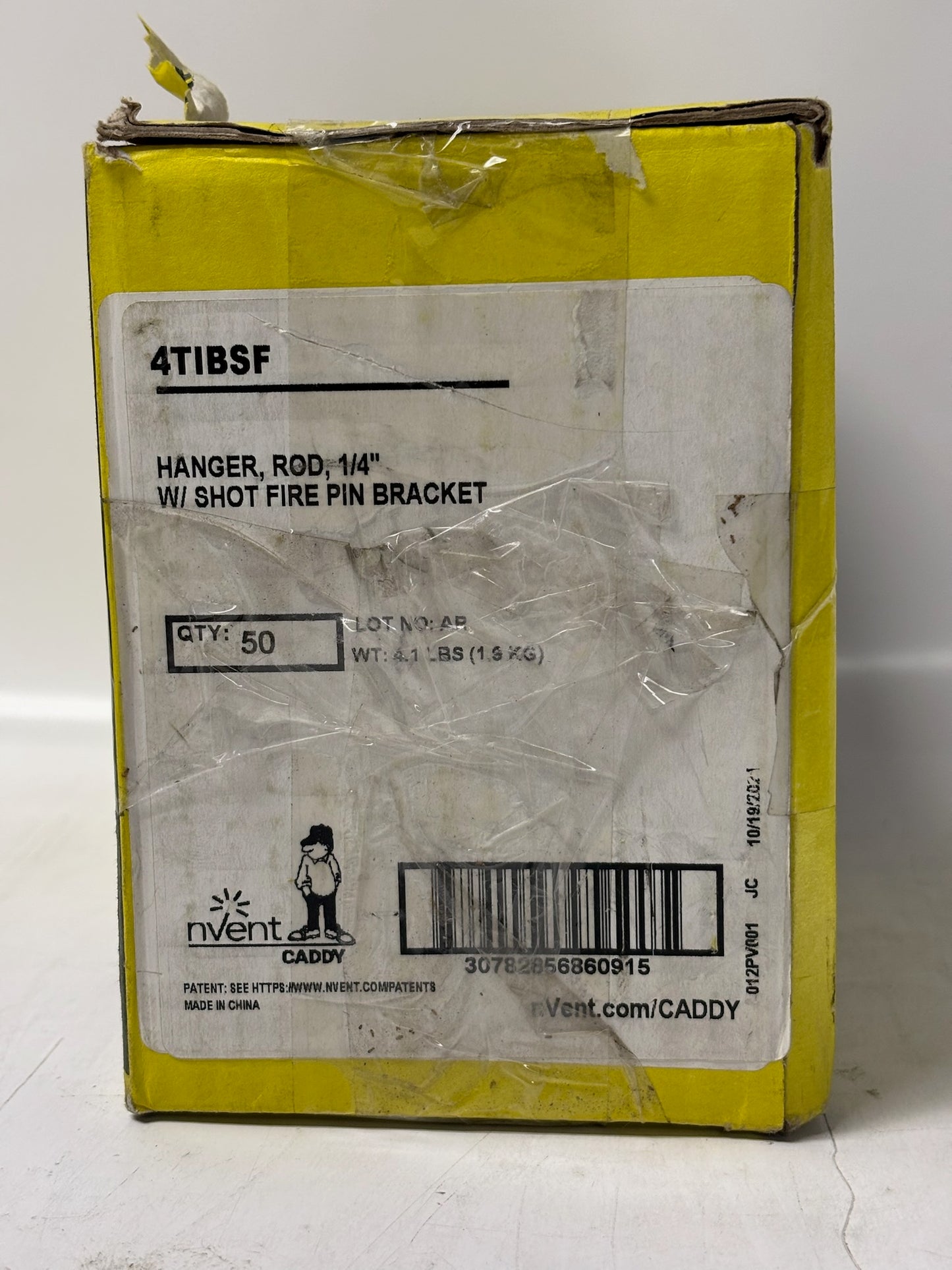 69 PK – nVent CADDY 4TIBSF Thread-Install Rod Hanger with Shot-Fire Bracket