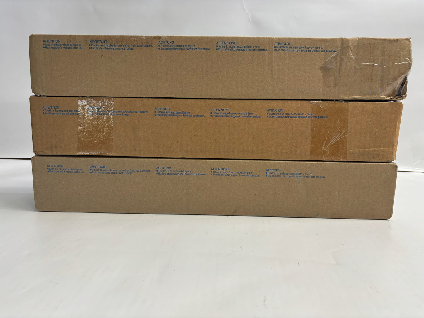 3 Cosmetic Genuine Konica Minolta BH 454e, 554e Black Toners (TN513, A33K031)