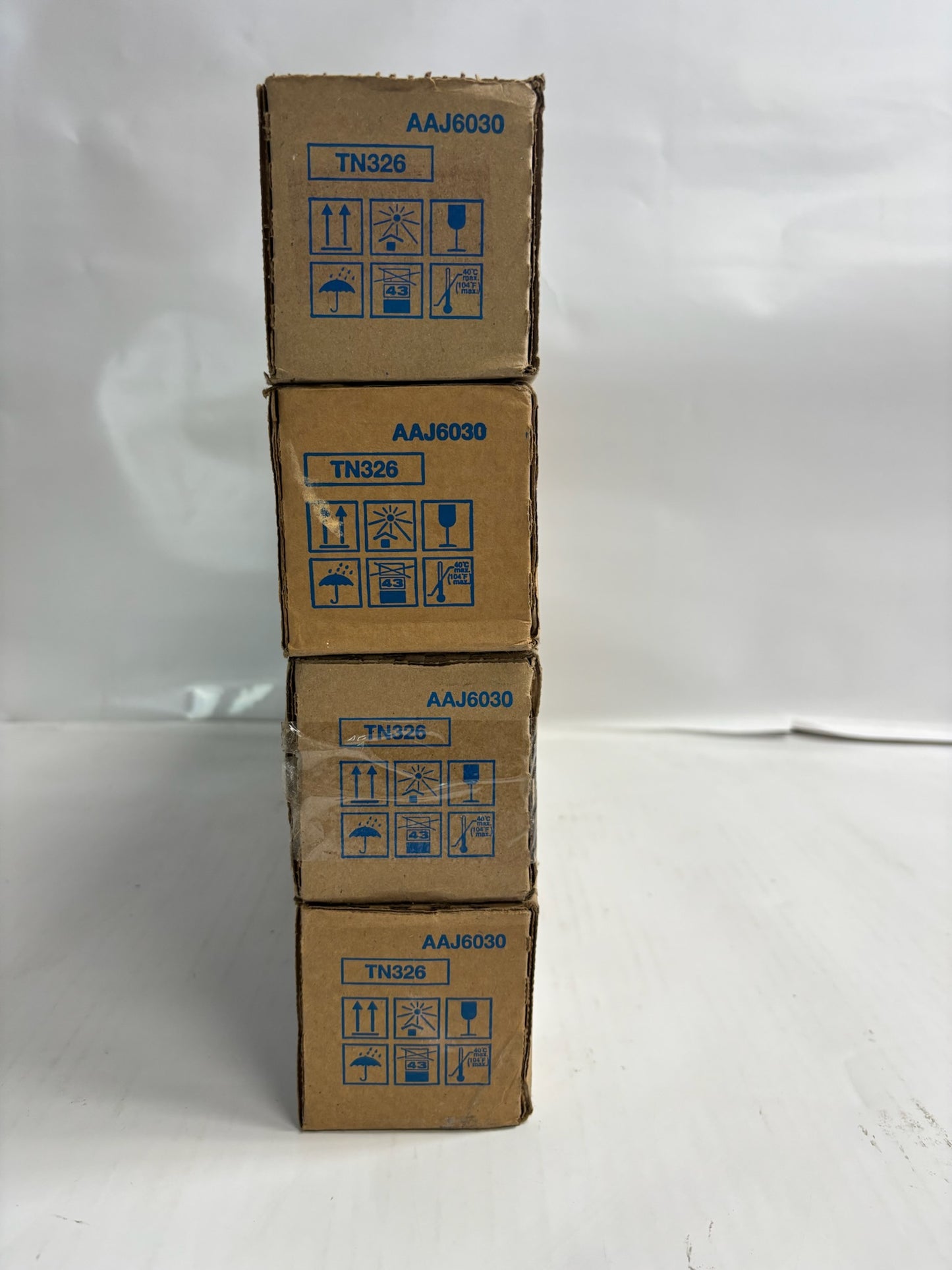 4 New Genuine Konica Bizhub 308e,368e Black Toners TN326 AAJ6030 (Same Day Ship)