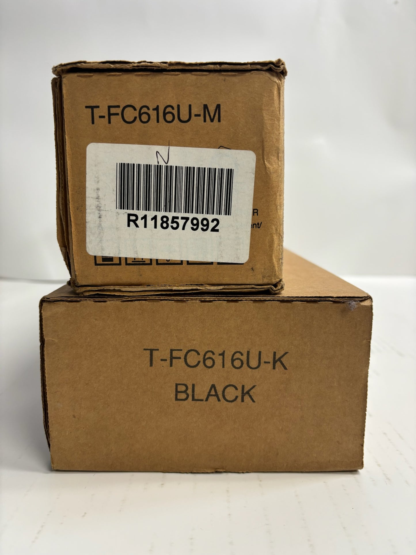 2 Genuine Toshiba e-STUDIO 5516AC,6516AC,7516AC MK Toners T-FC616U-M, T-FC616U-K