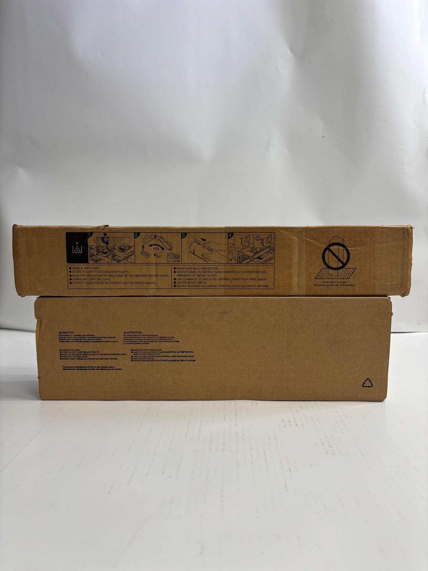 2 Genuine Toshiba e-STUDIO 5516AC,6516AC,7516AC MK Toners T-FC616U-M, T-FC616U-K