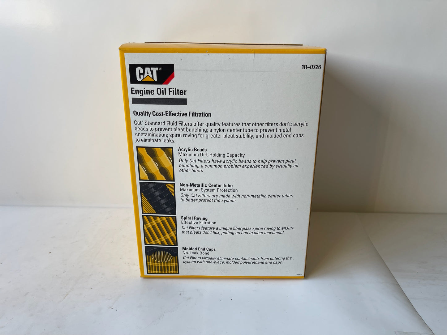 CAT 1R-0726 Engine Oil Filter Qualty Cost-Effective filtration