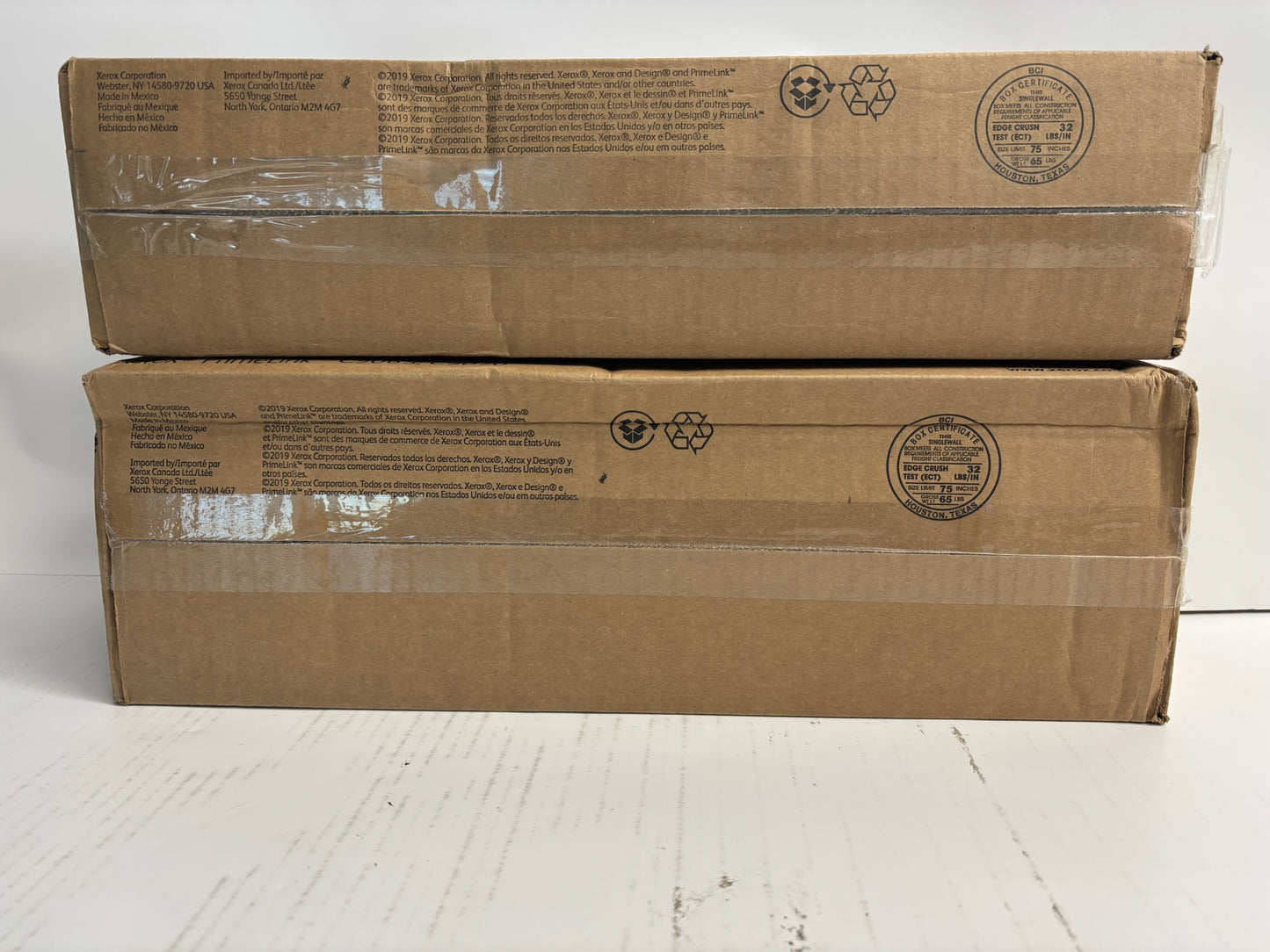 2 Genuine Xerox C550,560,570,C60,C70 Color & Black Drum 013R00663,013R00664