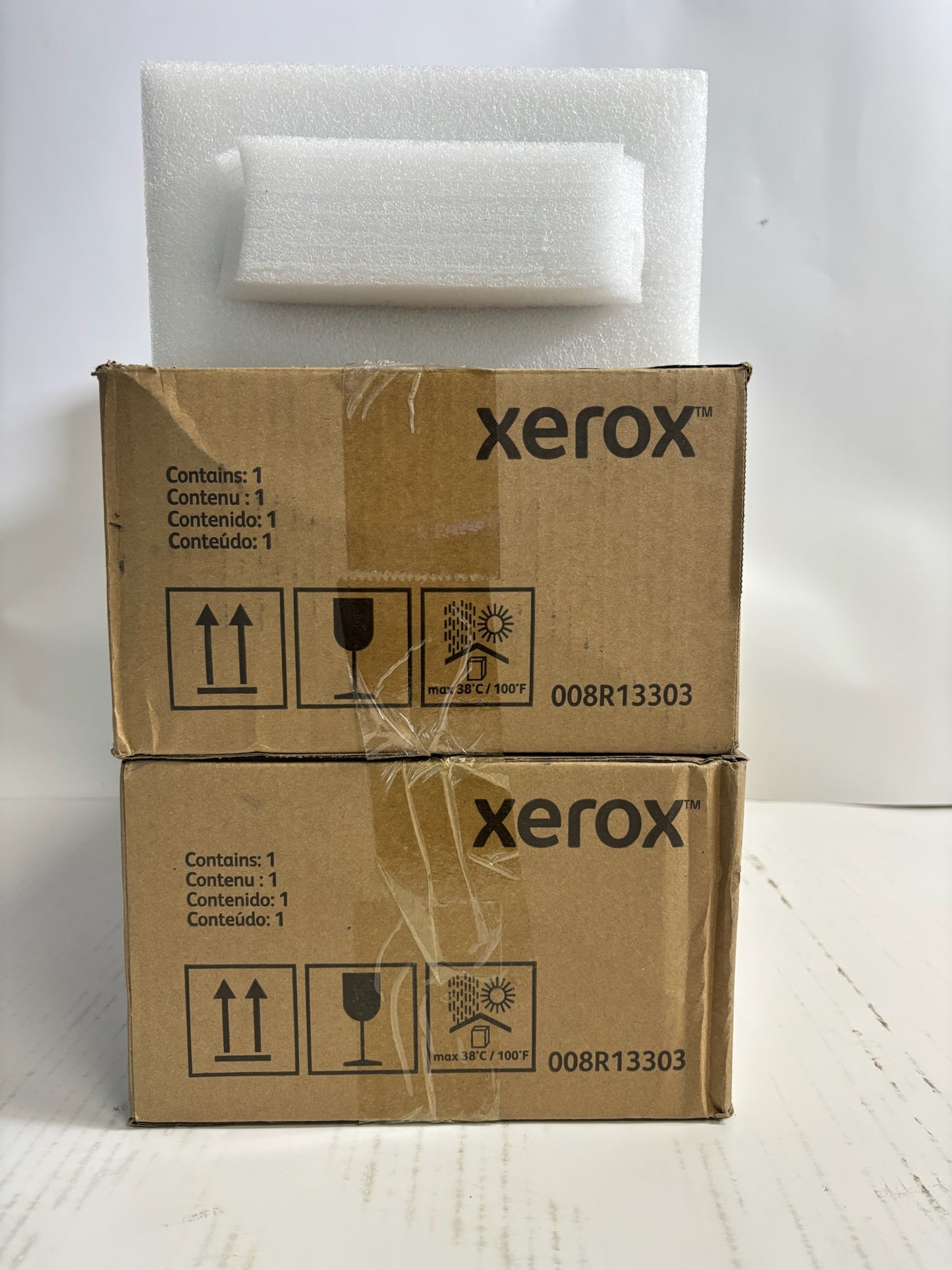 2 Open Genuine Xerox 4110,B9136  Fuser Web Assembly Cleaning Cart 008R13303