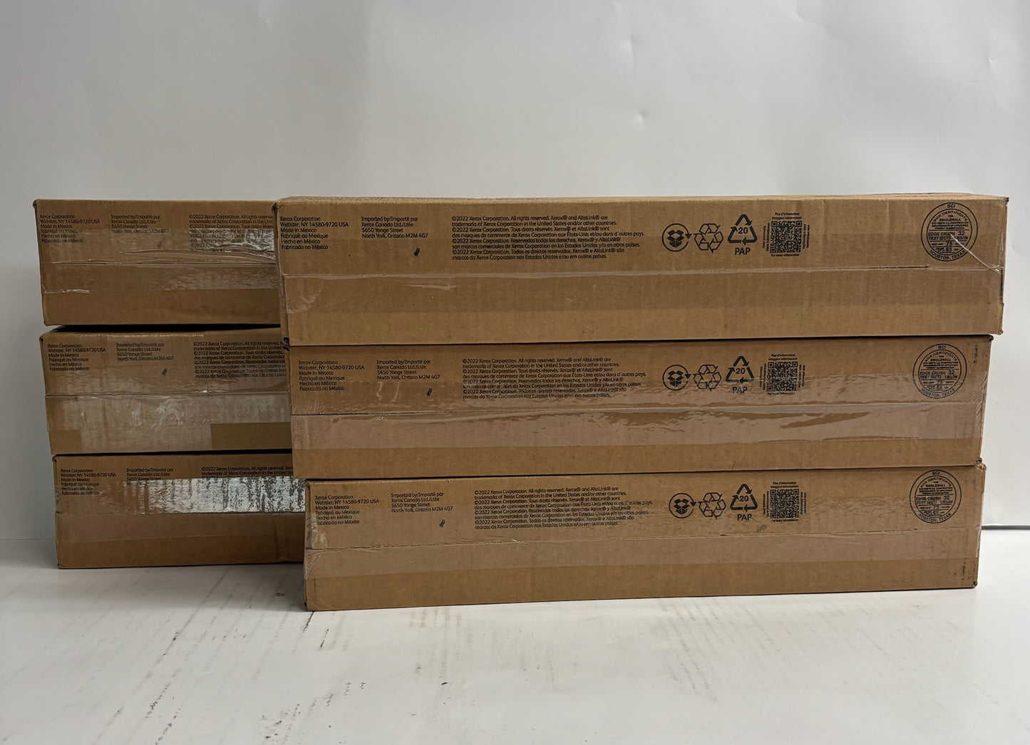 6 New Genuine Xerox AltaLink C8130,C8135 Transfer Belt Cleaner 001R00623