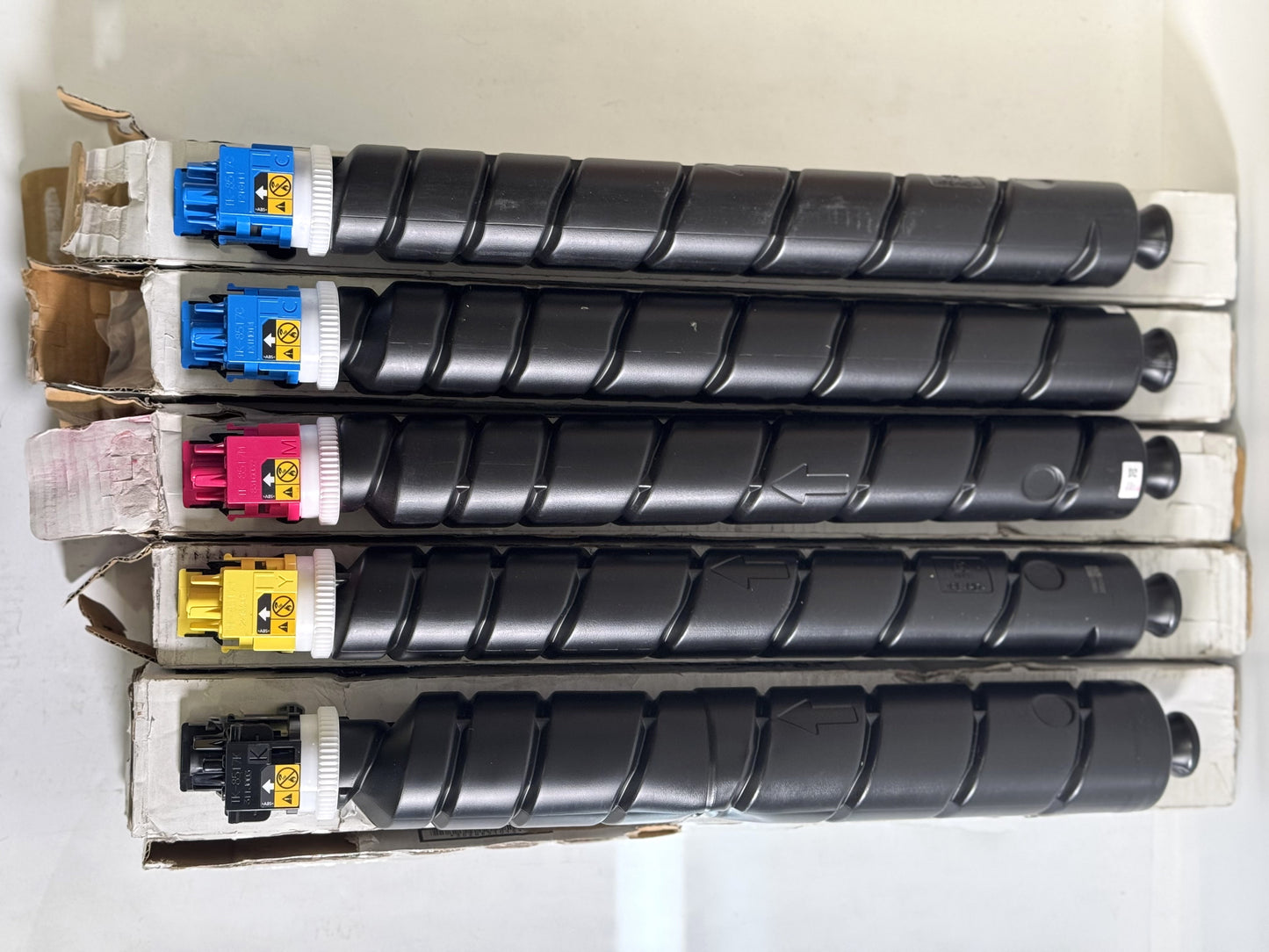 5 Open OEM Kyocera TASKalfa 5052ci,5053ci,6052ci,6053ci TK-8517 CCMYK Toners