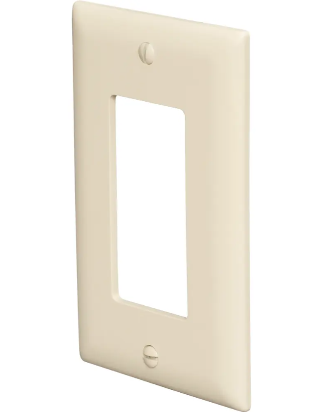 Pass & Seymour Legrand TP26-I Ivory Trademaster Wall Plate 1 Gang (QTY 200)
