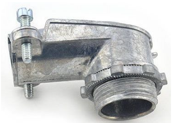 3 Pack Bridgeport 3/4" (806-DC2) Angle Connector, Zinc, 30 Pieces Total