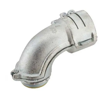 Raco (3212) 3" 90 Degree Malleable Iron Squeeze Insulated Connector