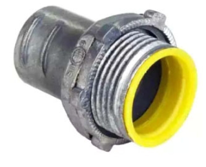 10 PK Orbit (OF675-S ) 1-1/4" Flex Screw-In Connector, Insulated Throat Type
