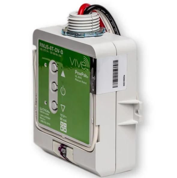 Lutron RMJS-8TN-DV-B Vive POWPAK Smart Relay Switch