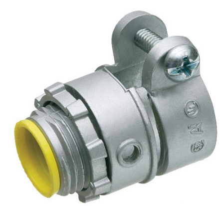 Arlington (L4210A) 4" Straight Flex Connector W/Insulator