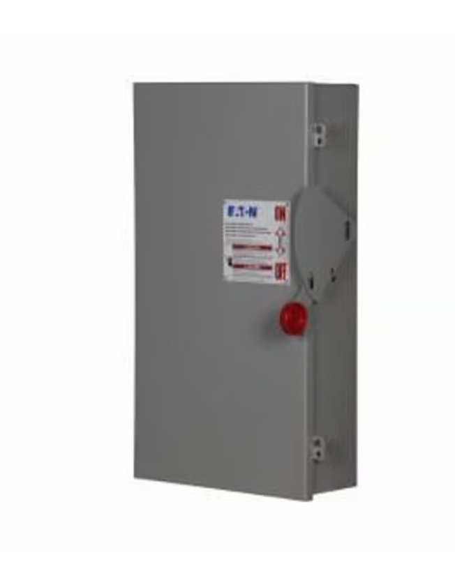 Eaton (DH364FGK) 200A 3-Phase Fusible Safety Switch, 600VAC