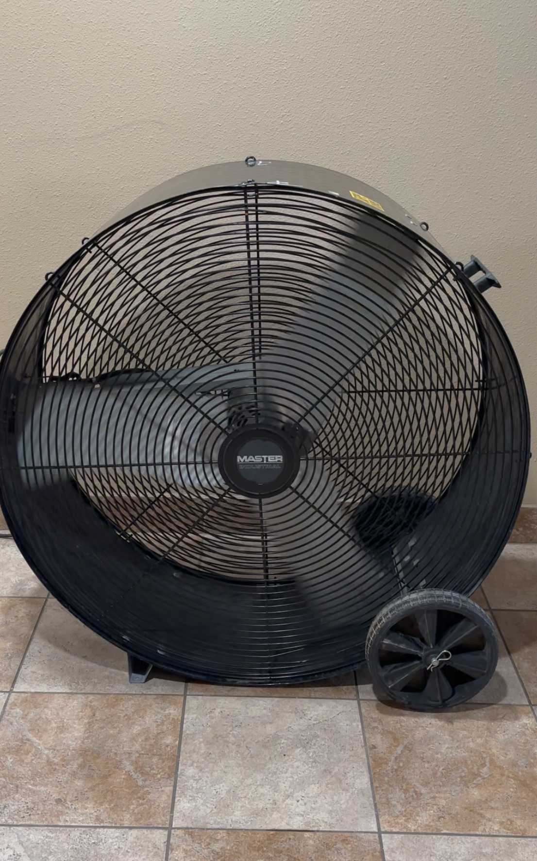 Master Industrial MHD-36D-C 120V High Capacity 36" Direct Drive Barrel Fan